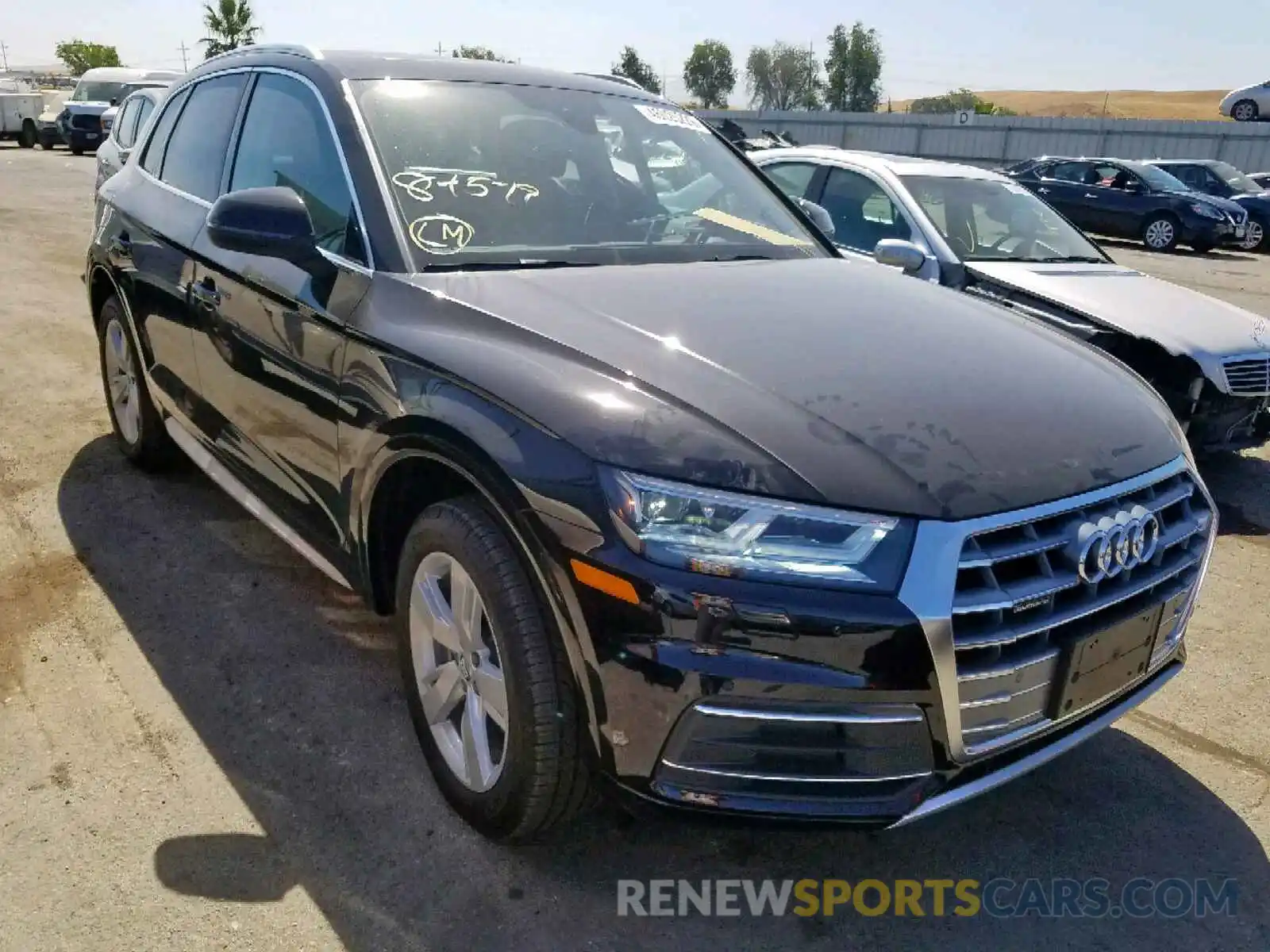 1 Photograph of a damaged car WA1BNAFY1K2131453 AUDI Q5 2019