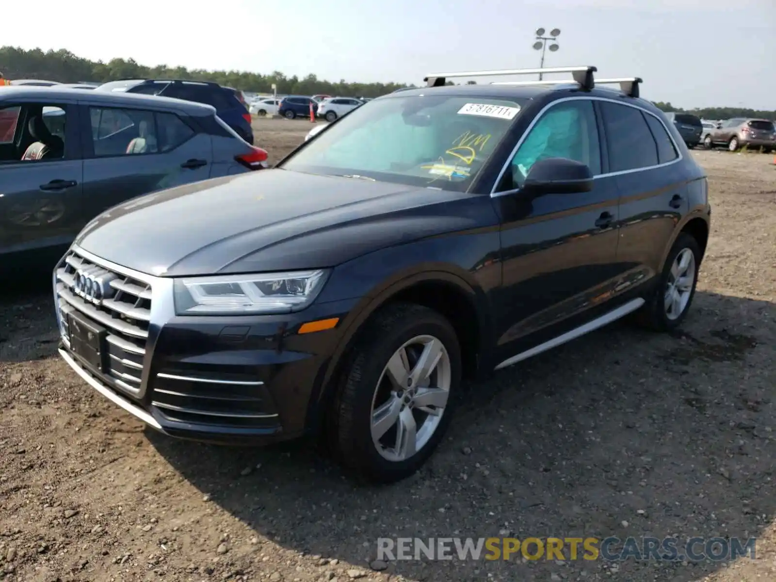 2 Фотография поврежденного автомобиля WA1BNAFY1K2144736 AUDI Q5 2019