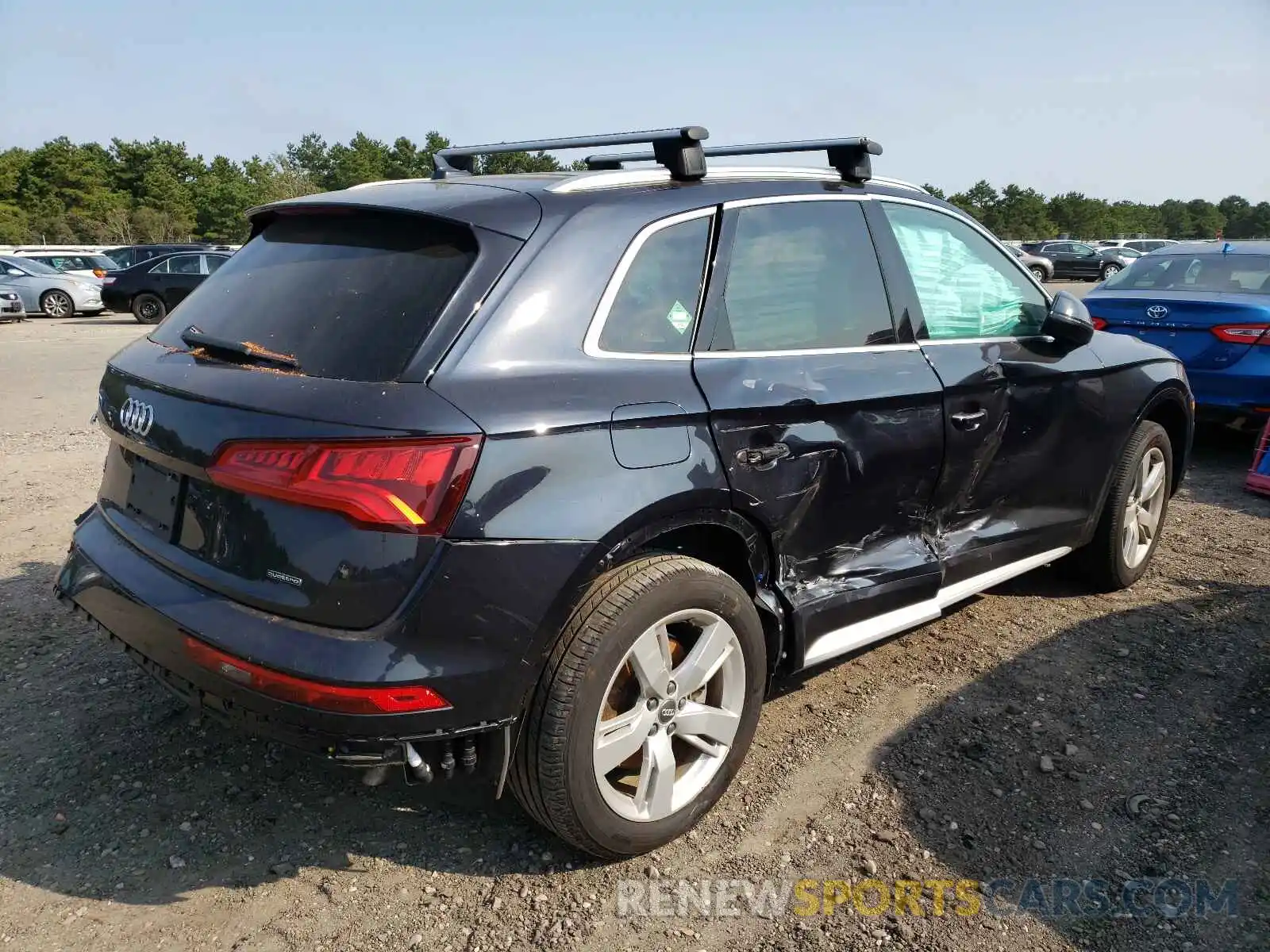 4 Photograph of a damaged car WA1BNAFY1K2144736 AUDI Q5 2019