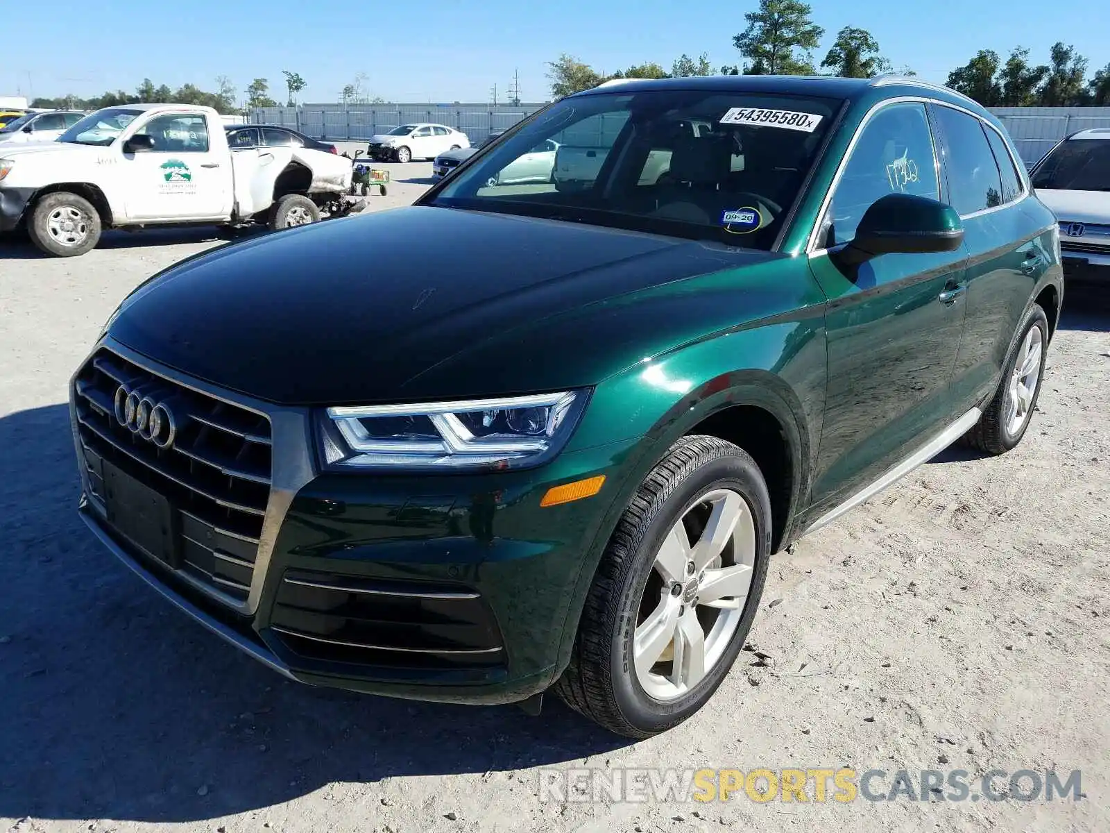 2 Photograph of a damaged car WA1BNAFY2K2016828 AUDI Q5 2019