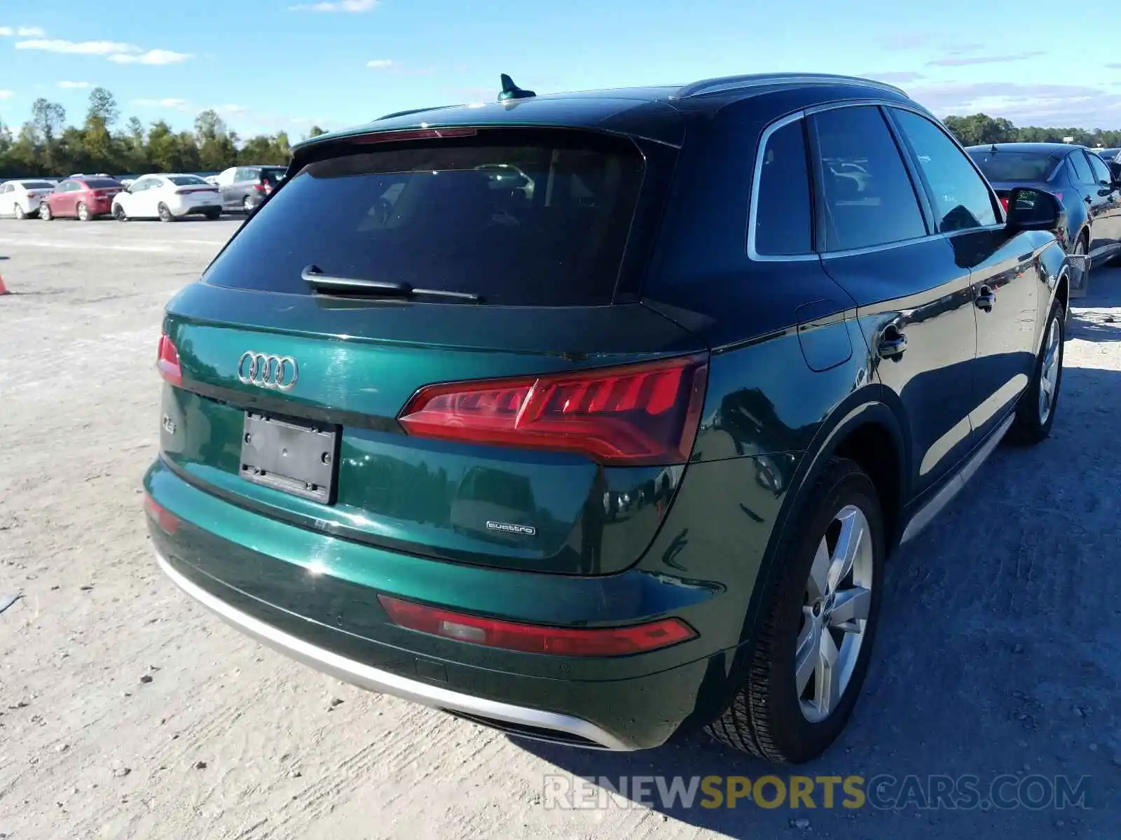 4 Фотография поврежденного автомобиля WA1BNAFY2K2016828 AUDI Q5 2019