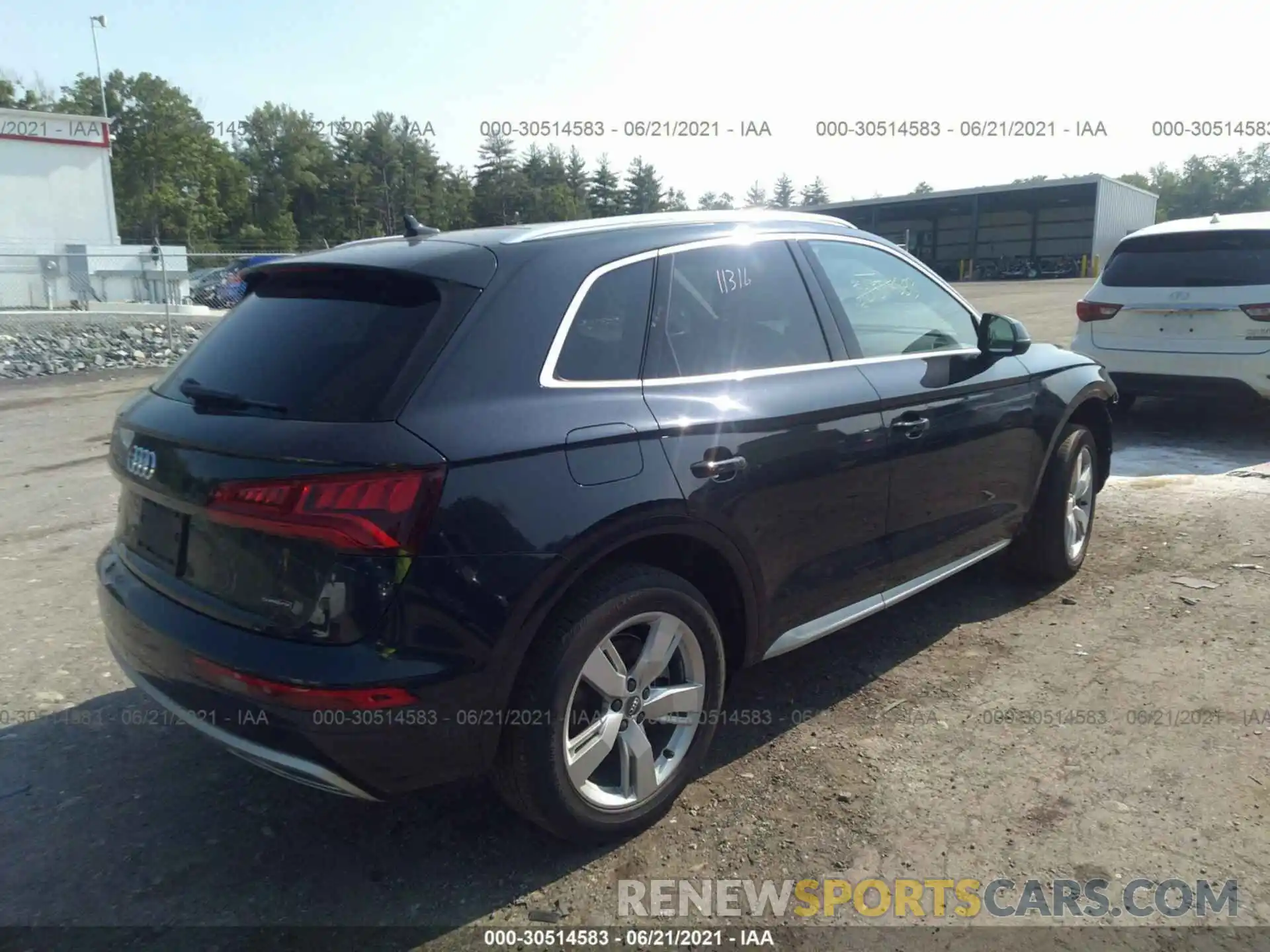 4 Фотография поврежденного автомобиля WA1BNAFY2K2017154 AUDI Q5 2019