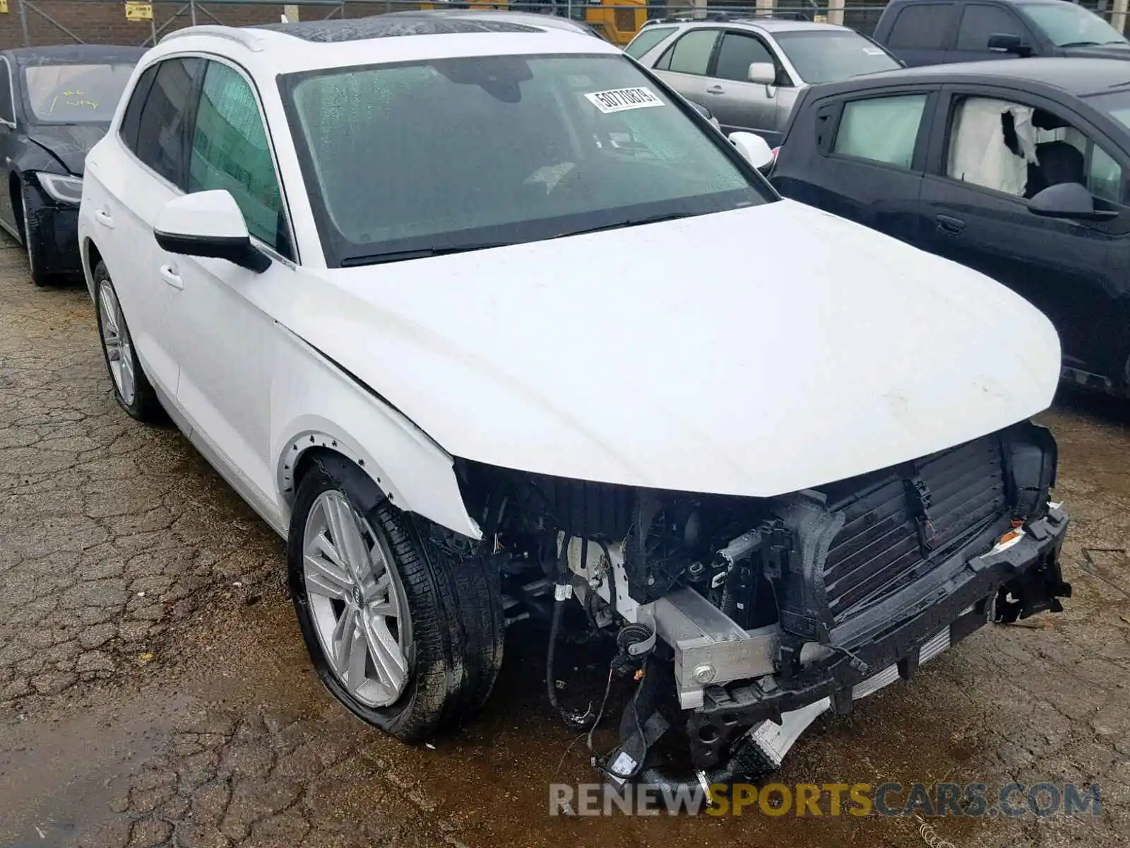 1 Photograph of a damaged car WA1BNAFY2K2023021 AUDI Q5 2019