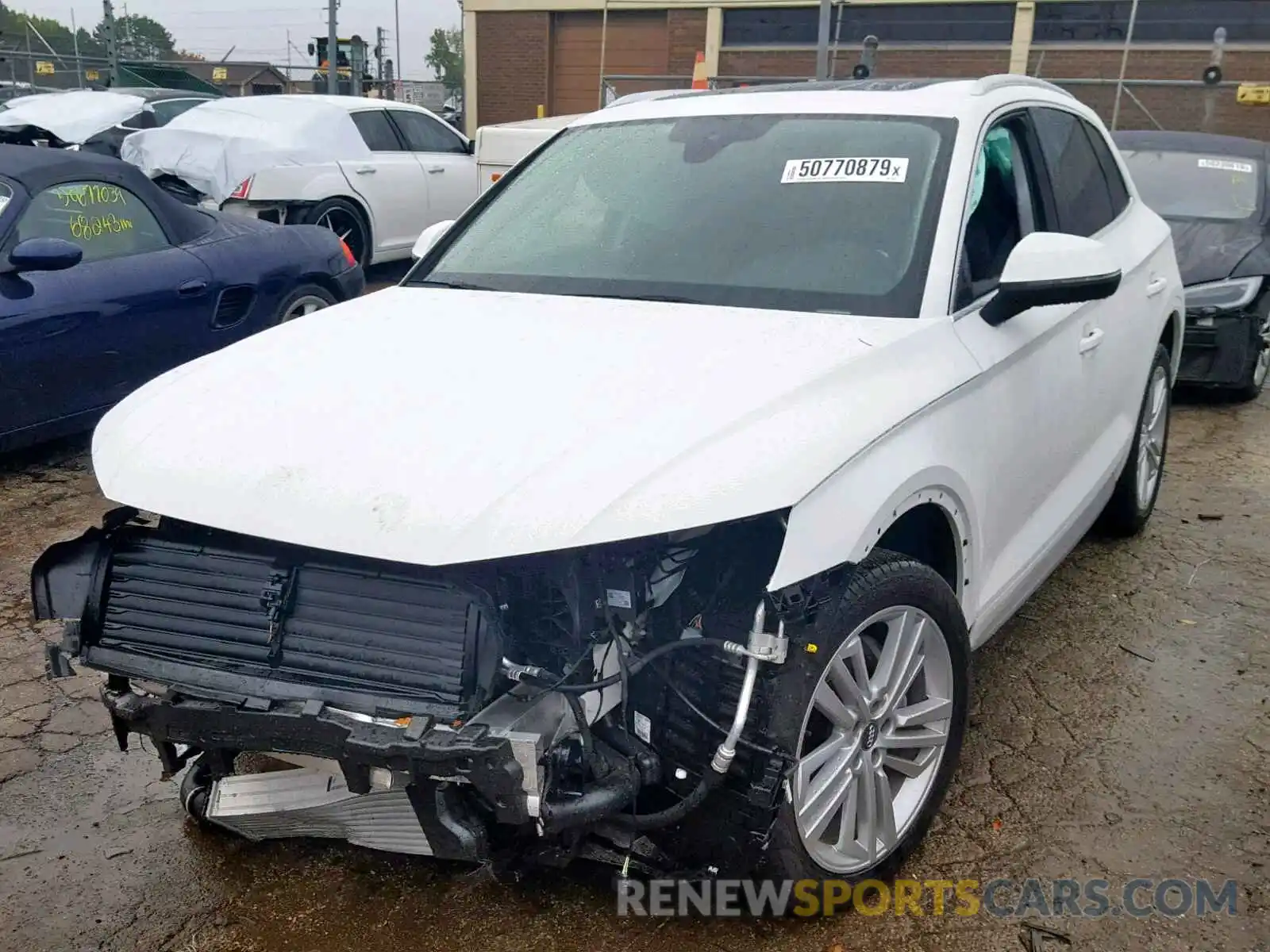 2 Photograph of a damaged car WA1BNAFY2K2023021 AUDI Q5 2019