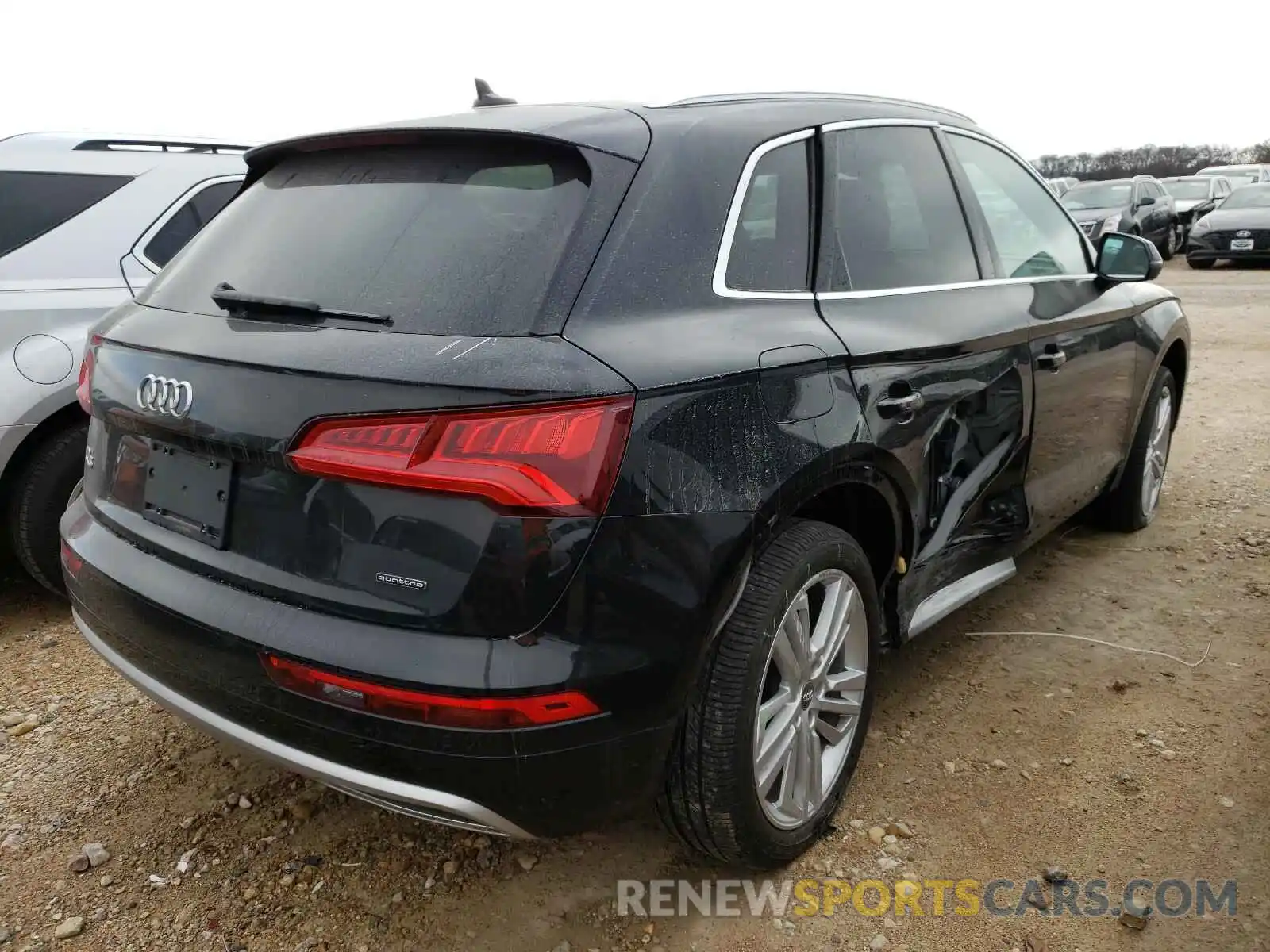 4 Фотография поврежденного автомобиля WA1BNAFY2K2023732 AUDI Q5 2019