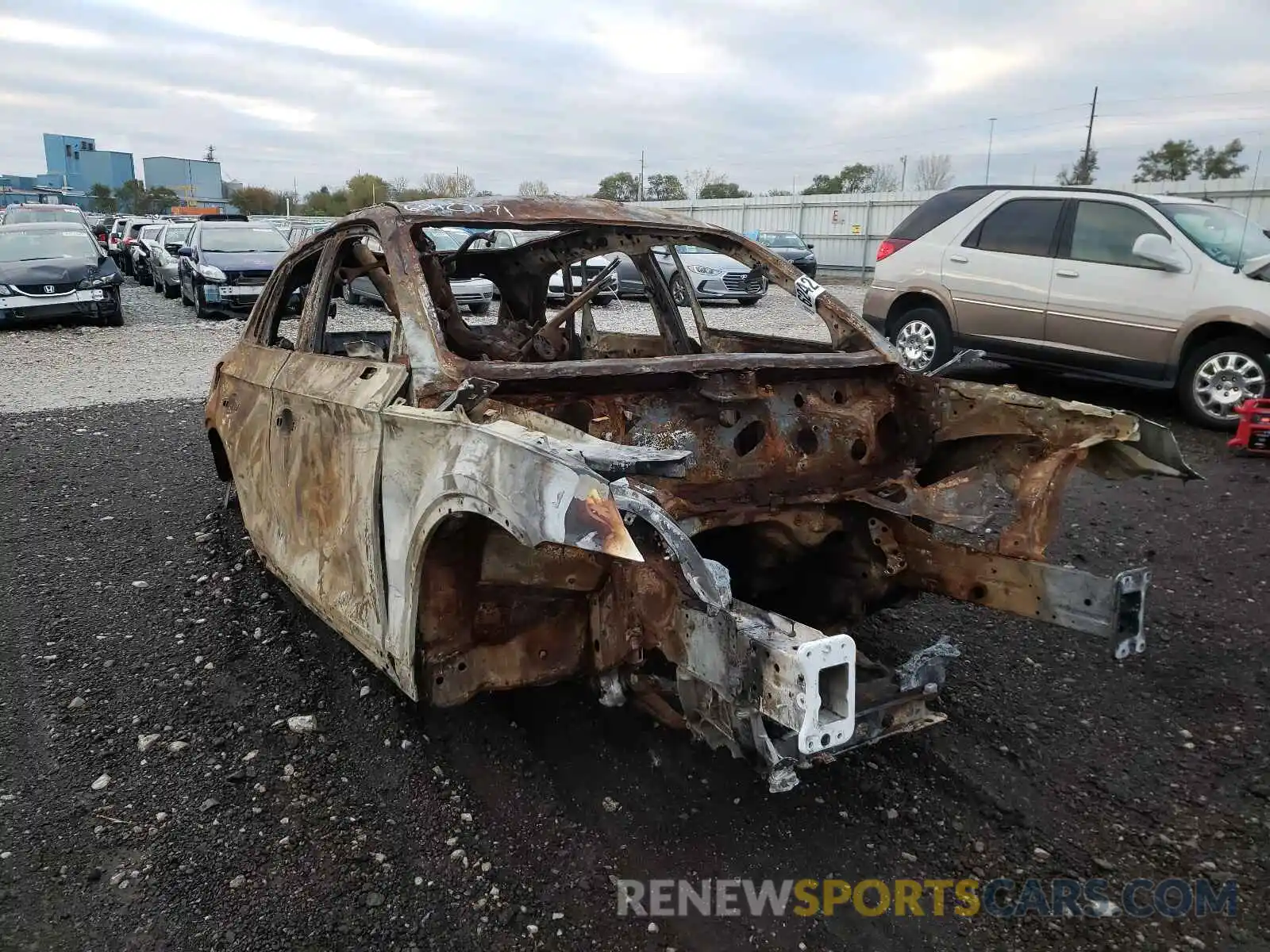 1 Photograph of a damaged car WA1BNAFY2K2023939 AUDI Q5 2019