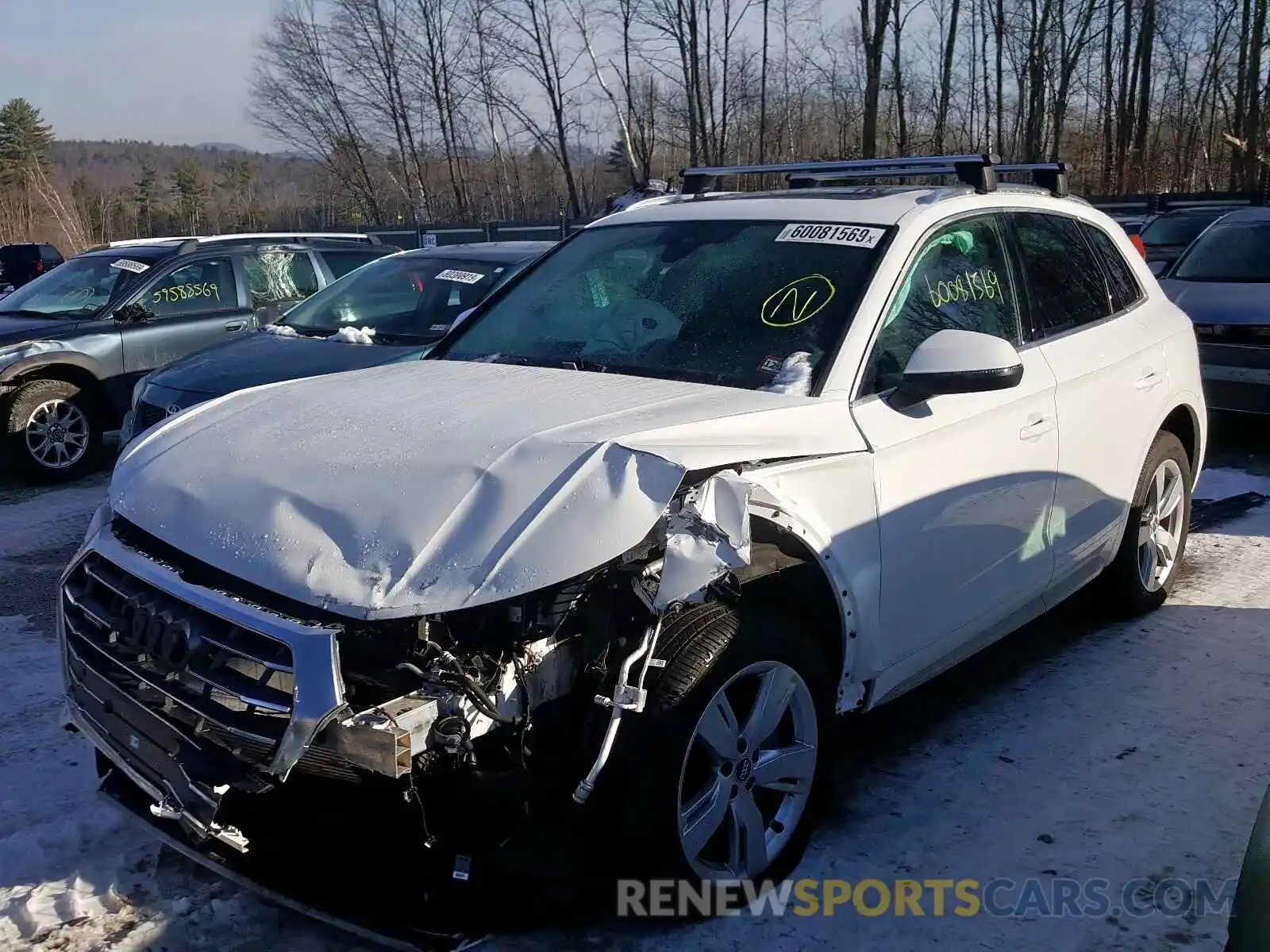 2 Photograph of a damaged car WA1BNAFY2K2026016 AUDI Q5 2019