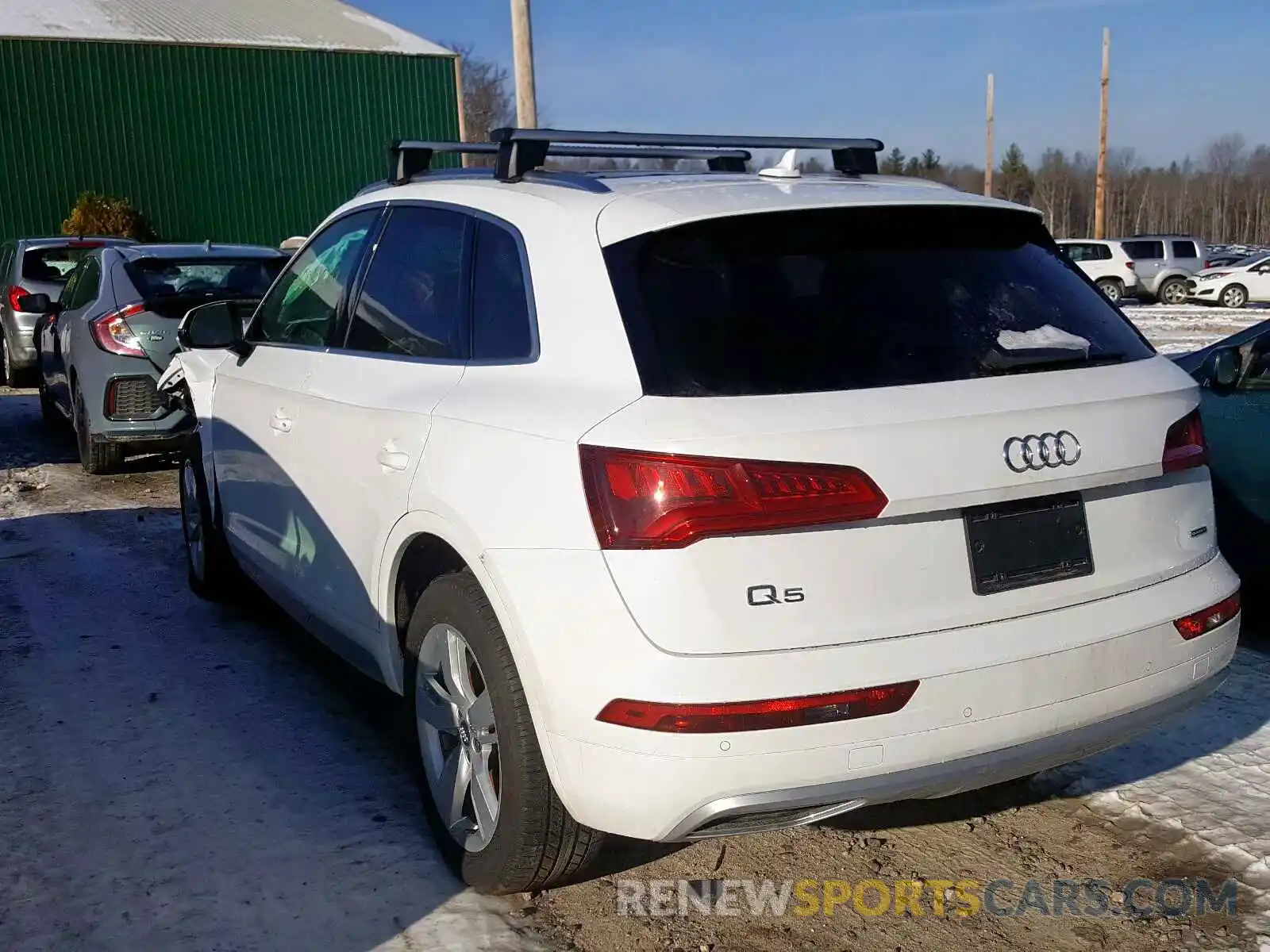 3 Фотография поврежденного автомобиля WA1BNAFY2K2026016 AUDI Q5 2019