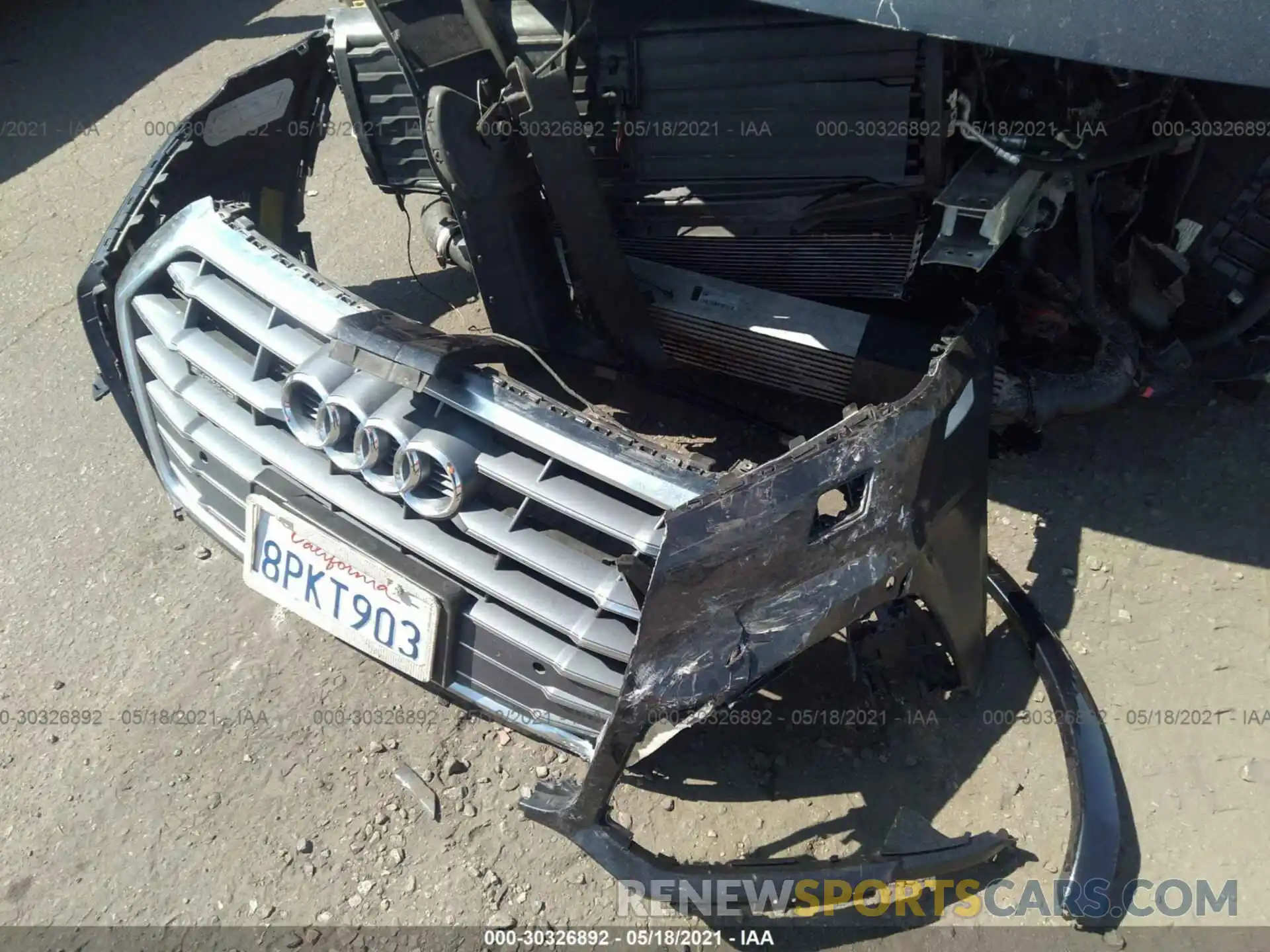 11 Photograph of a damaged car WA1BNAFY2K2028994 AUDI Q5 2019