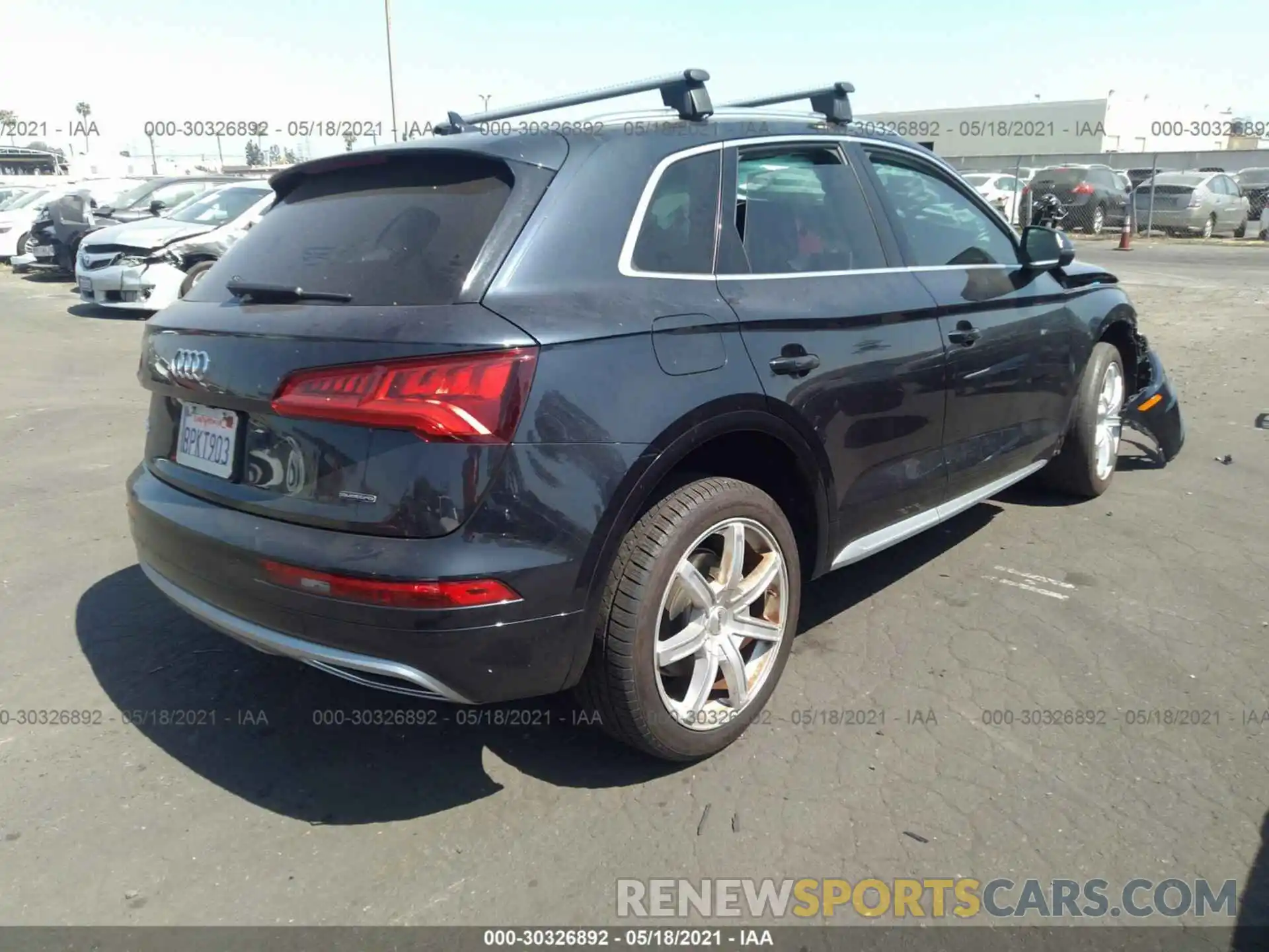 4 Фотография поврежденного автомобиля WA1BNAFY2K2028994 AUDI Q5 2019