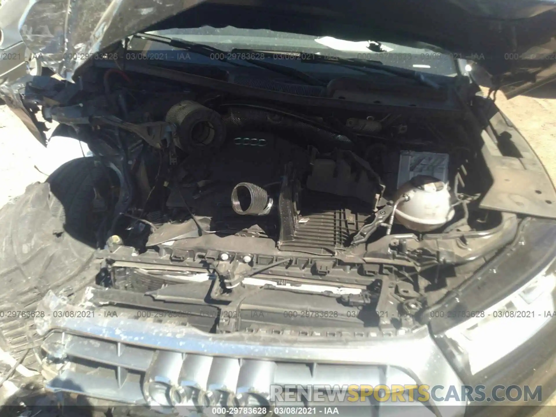 10 Photograph of a damaged car WA1BNAFY2K2034410 AUDI Q5 2019
