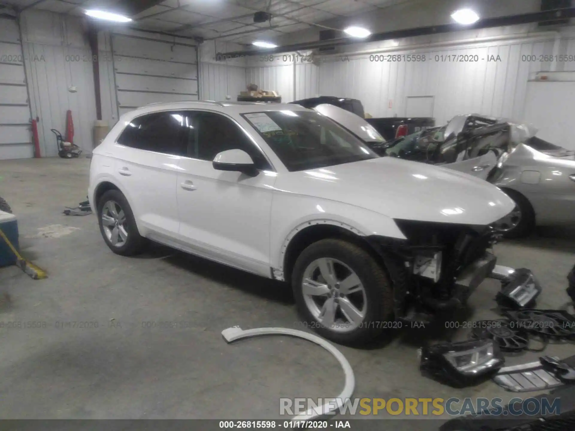 1 Photograph of a damaged car WA1BNAFY2K2035475 AUDI Q5 2019