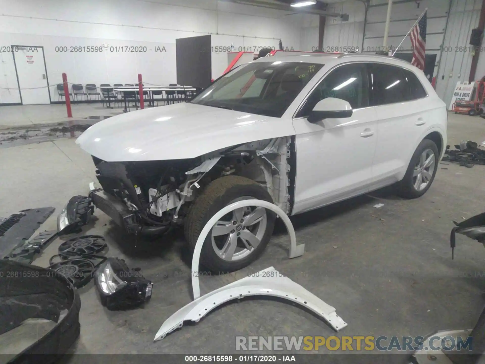 2 Photograph of a damaged car WA1BNAFY2K2035475 AUDI Q5 2019