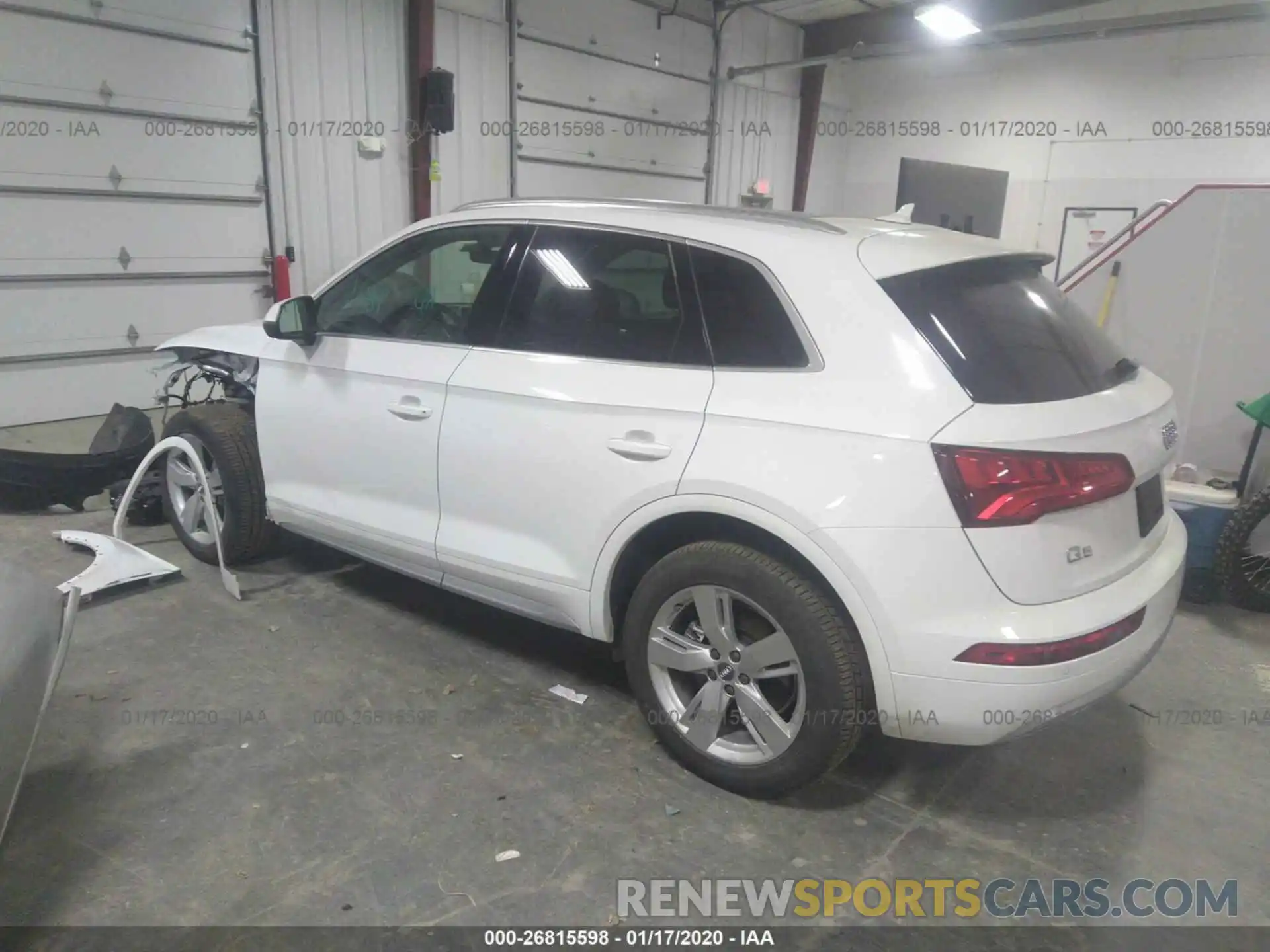 3 Фотография поврежденного автомобиля WA1BNAFY2K2035475 AUDI Q5 2019