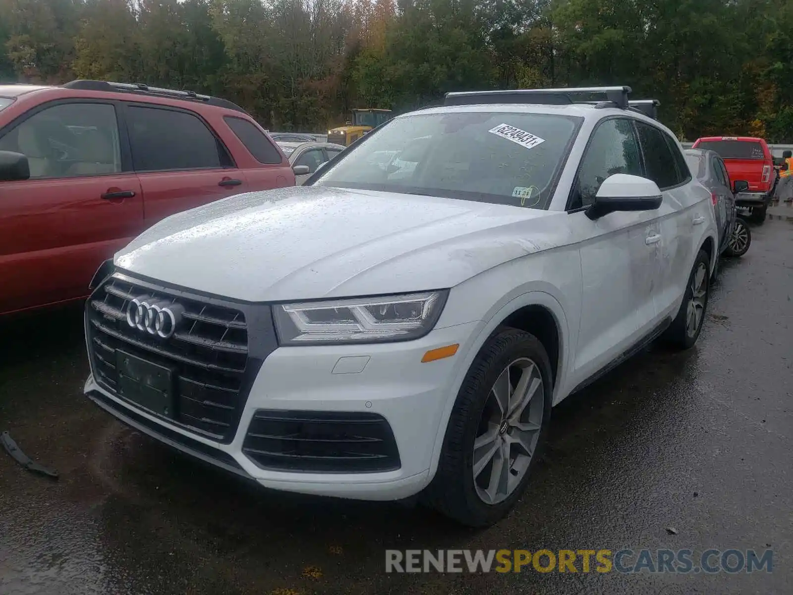 2 Фотография поврежденного автомобиля WA1BNAFY2K2035590 AUDI Q5 2019