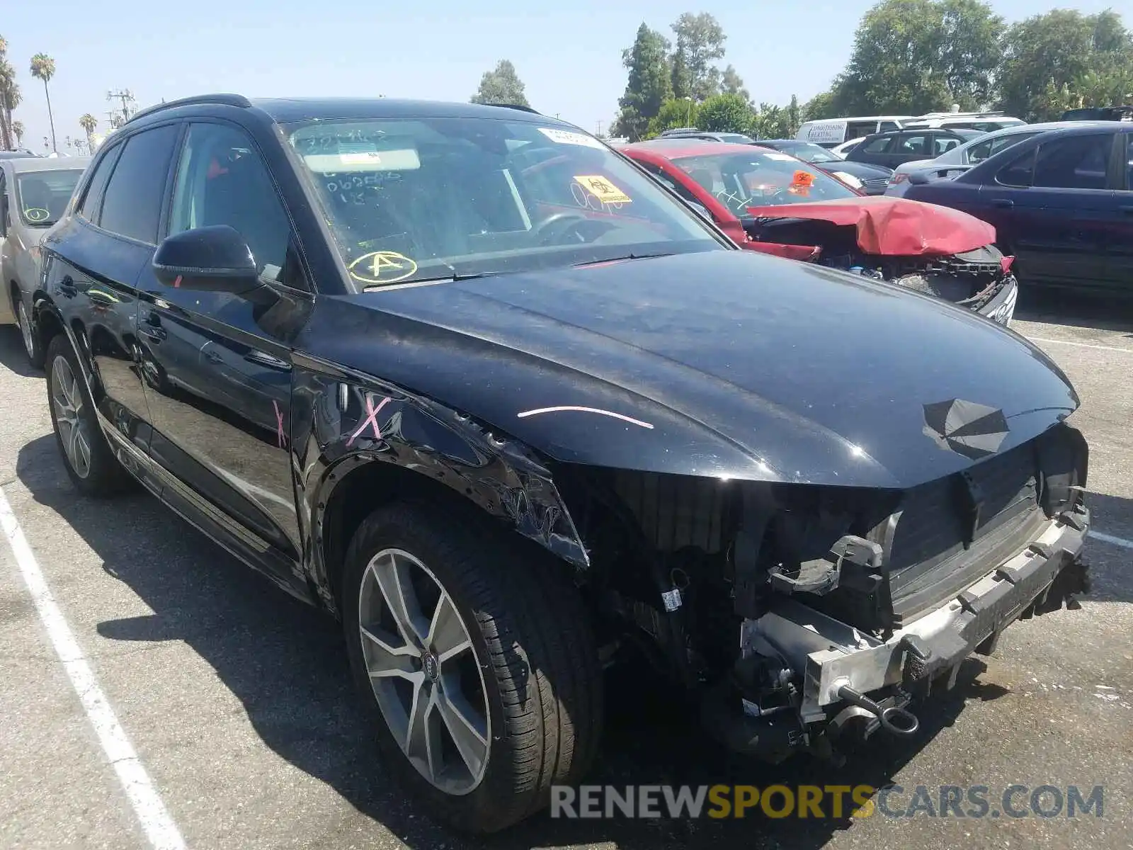 1 Photograph of a damaged car WA1BNAFY2K2036965 AUDI Q5 2019