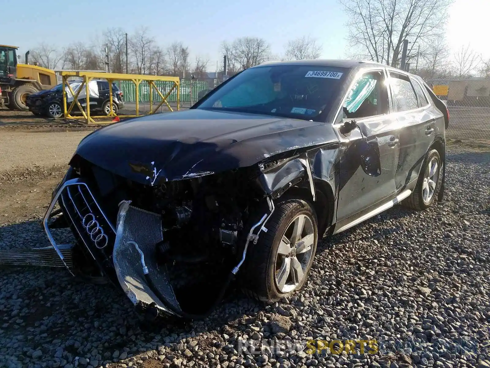 2 Фотография поврежденного автомобиля WA1BNAFY2K2037484 AUDI Q5 2019