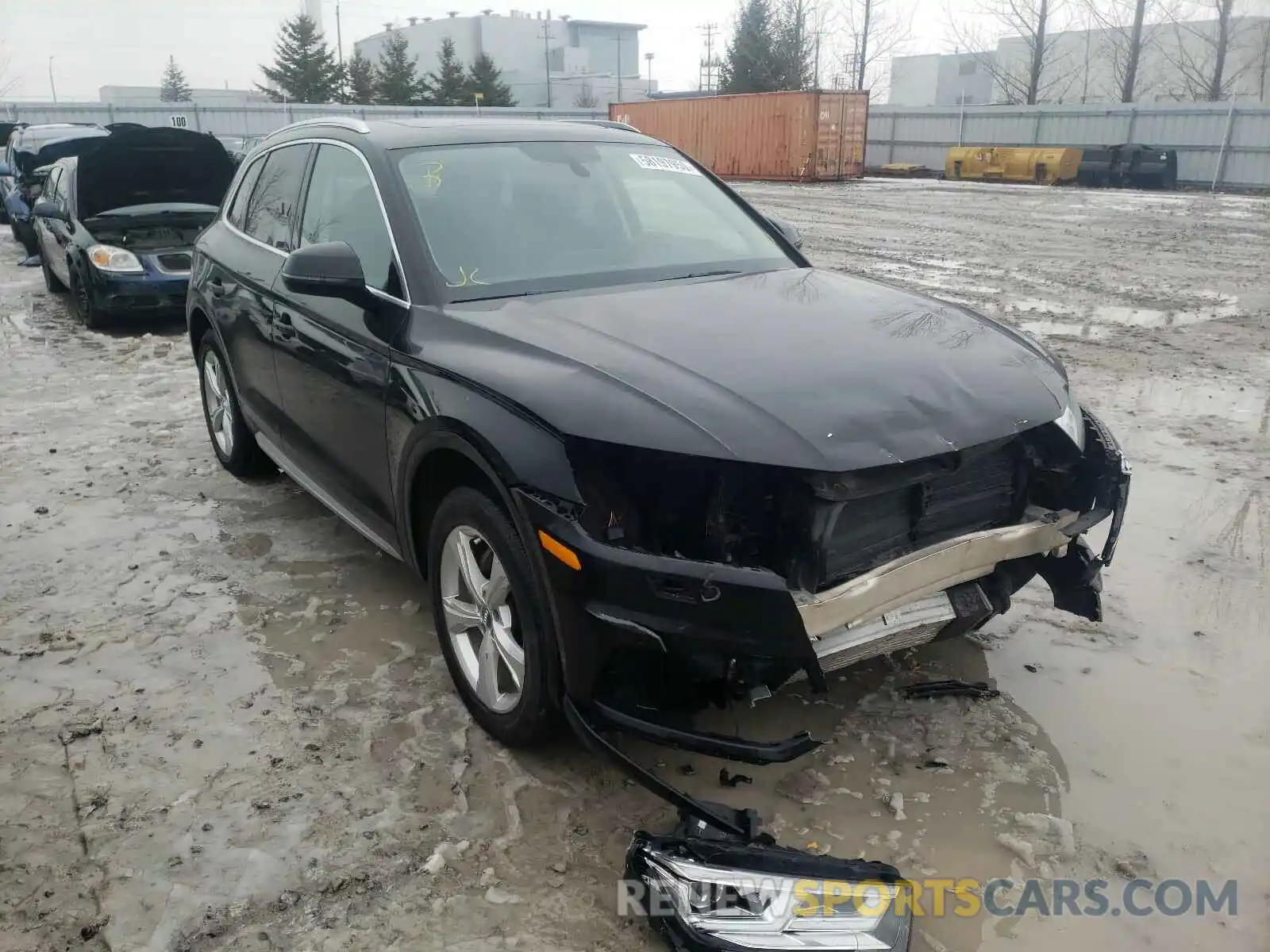 1 Photograph of a damaged car WA1BNAFY2K2037727 AUDI Q5 2019