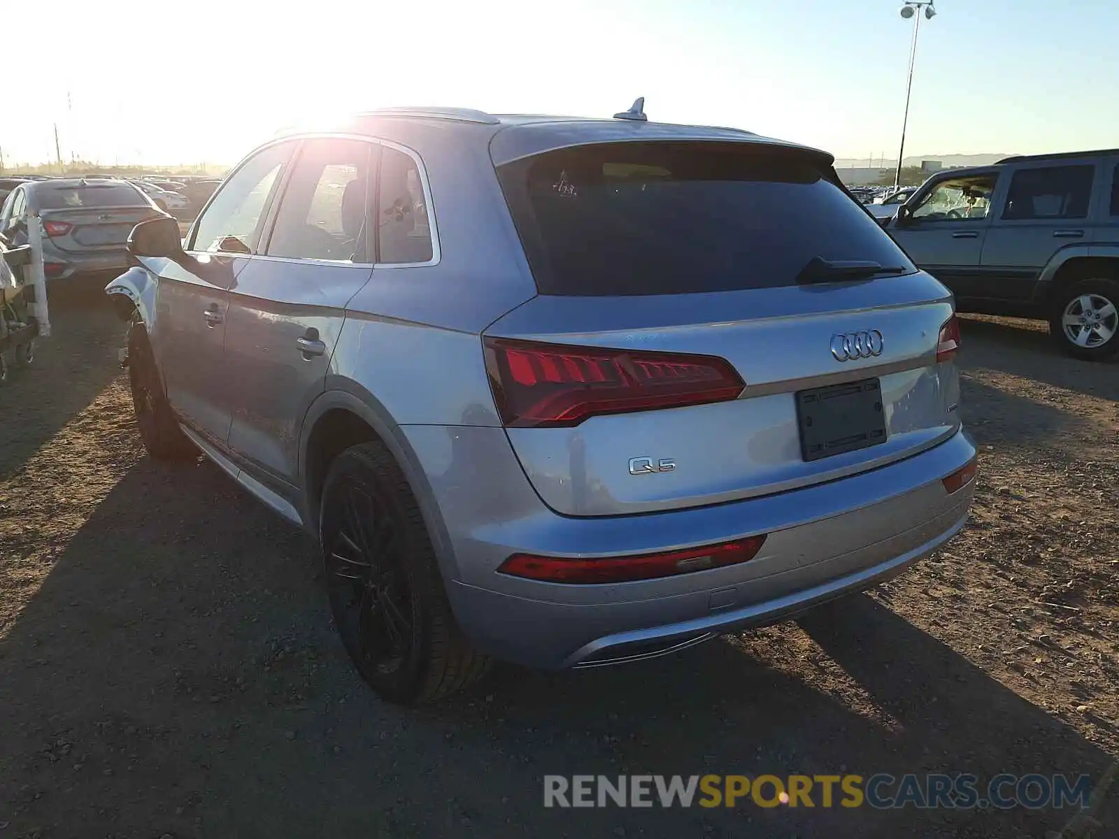 3 Photograph of a damaged car WA1BNAFY2K2038733 AUDI Q5 2019