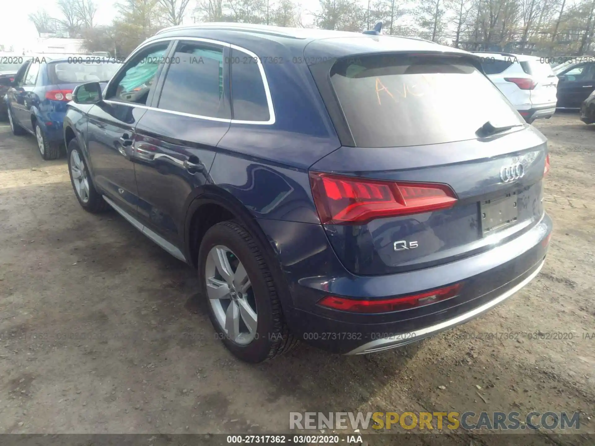 3 Фотография поврежденного автомобиля WA1BNAFY2K2042698 AUDI Q5 2019