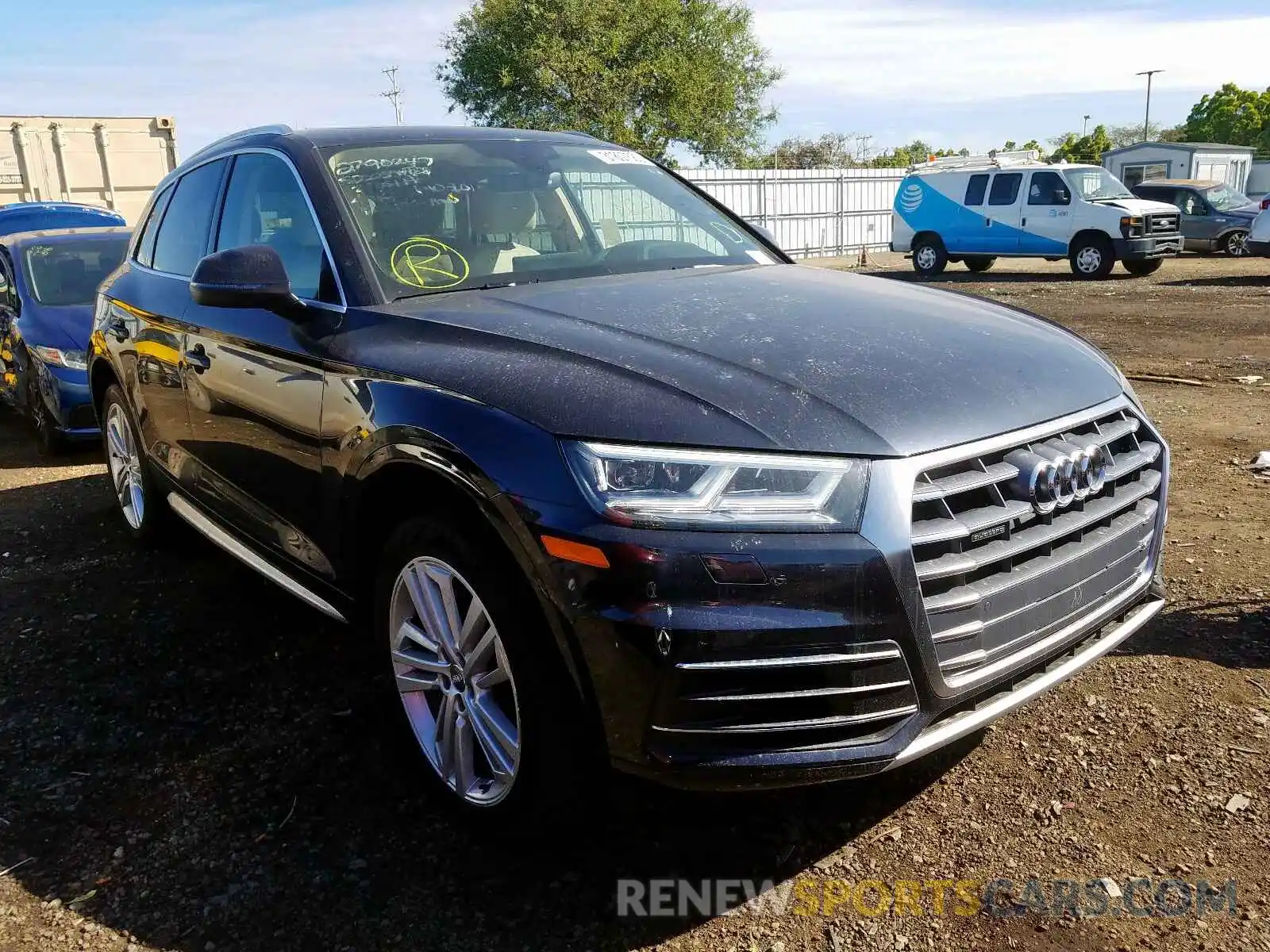 1 Photograph of a damaged car WA1BNAFY2K2047139 AUDI Q5 2019