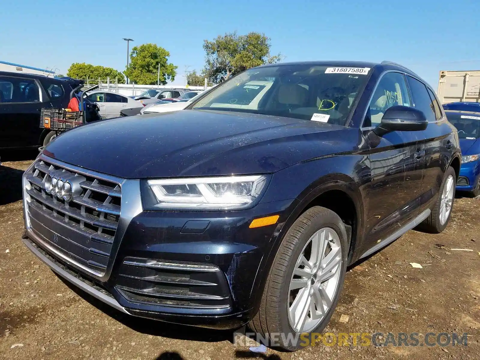 2 Photograph of a damaged car WA1BNAFY2K2047139 AUDI Q5 2019