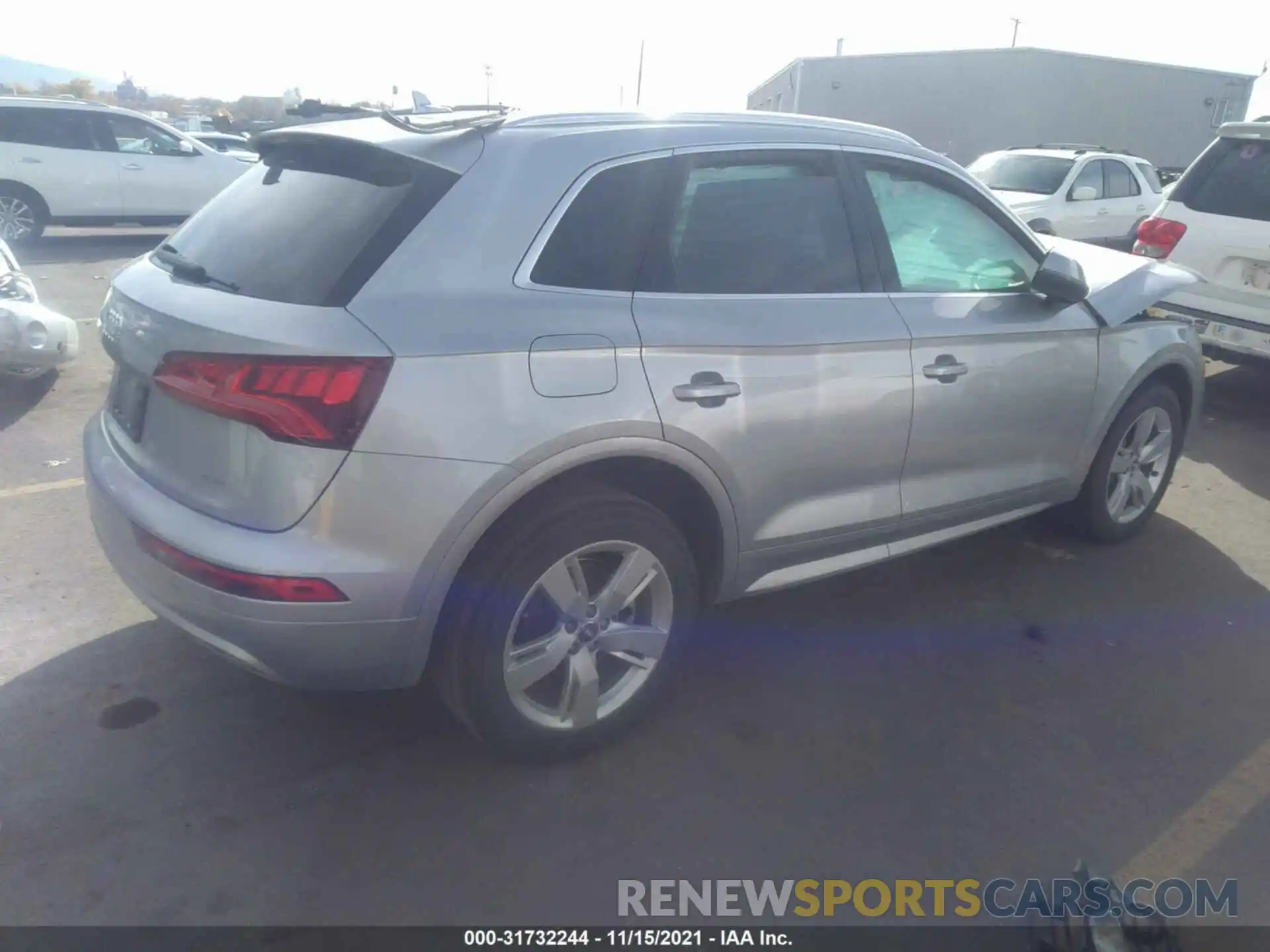 4 Фотография поврежденного автомобиля WA1BNAFY2K2056858 AUDI Q5 2019