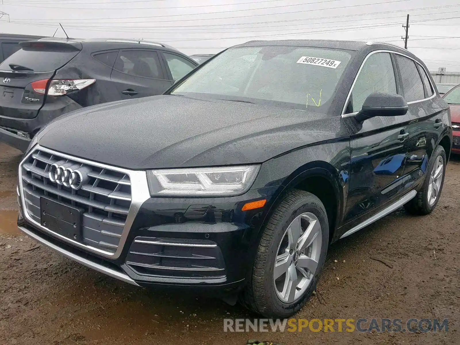 2 Фотография поврежденного автомобиля WA1BNAFY2K2057623 AUDI Q5 2019