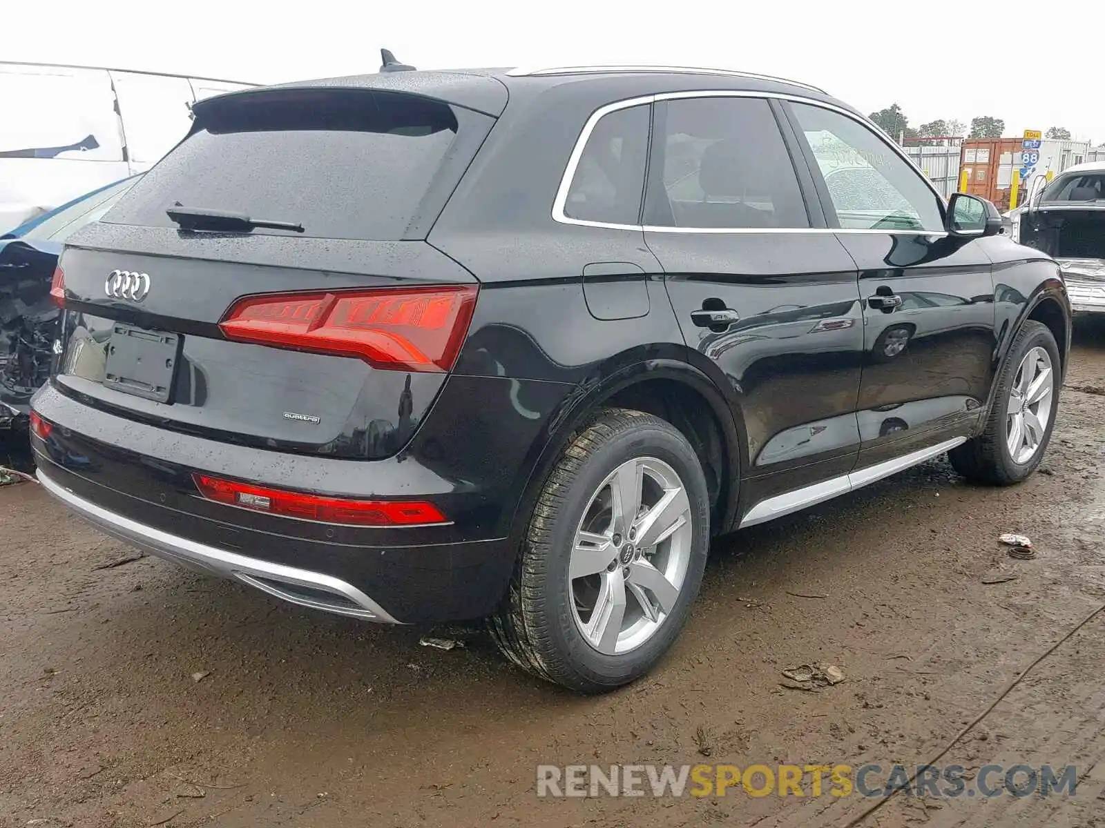 4 Фотография поврежденного автомобиля WA1BNAFY2K2057623 AUDI Q5 2019