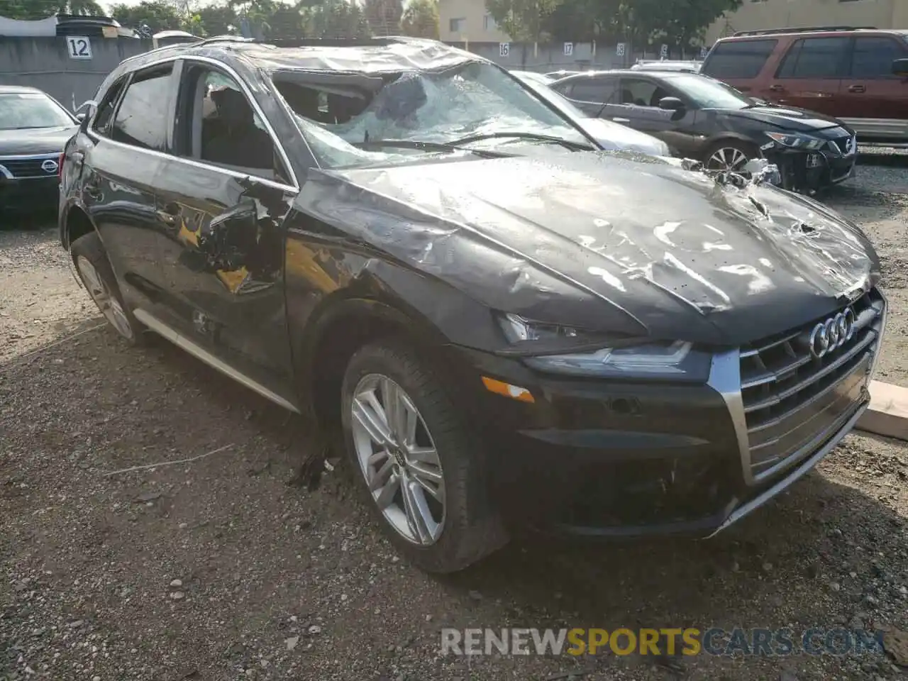 1 Photograph of a damaged car WA1BNAFY2K2059940 AUDI Q5 2019