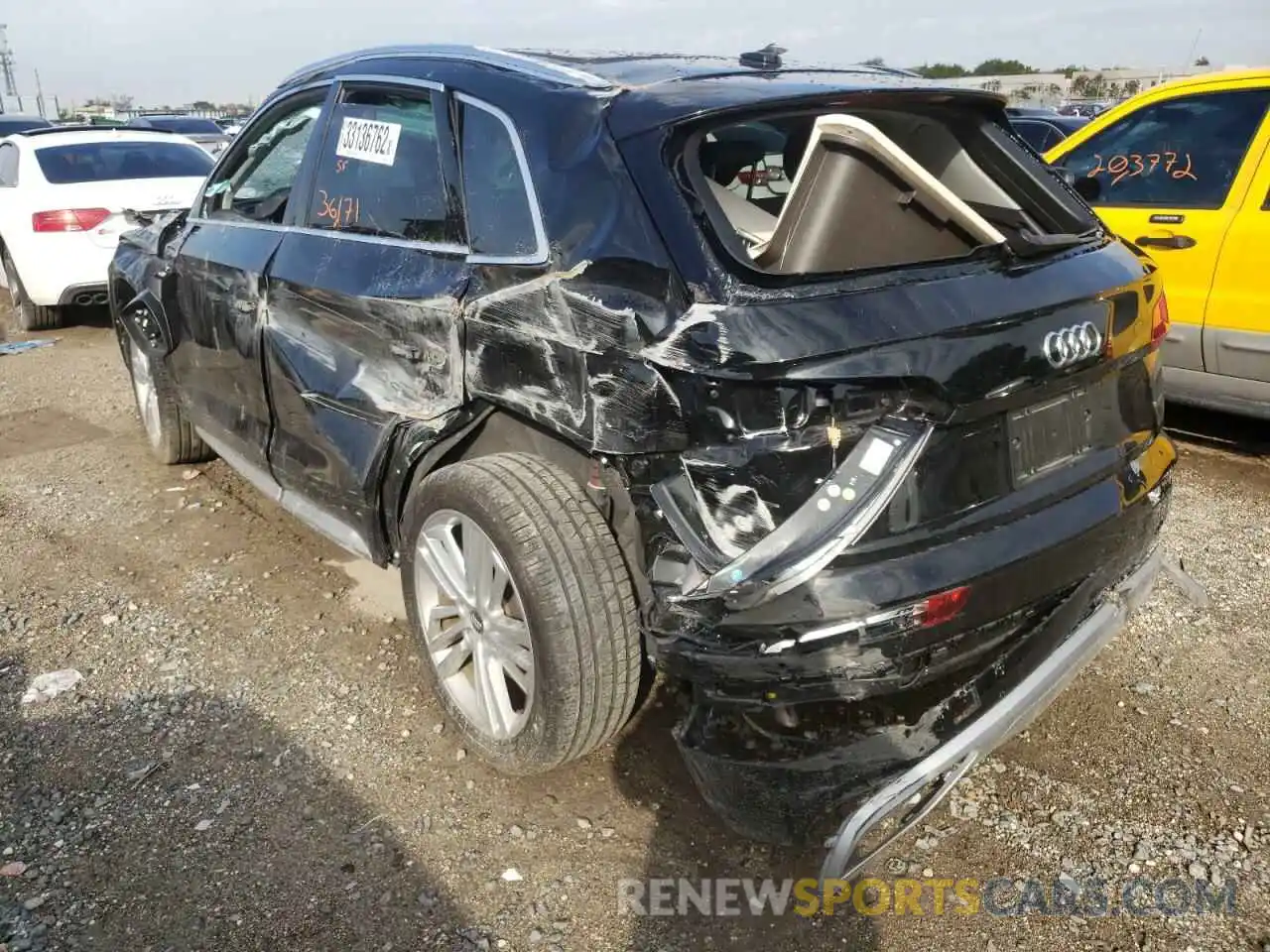 3 Фотография поврежденного автомобиля WA1BNAFY2K2059940 AUDI Q5 2019