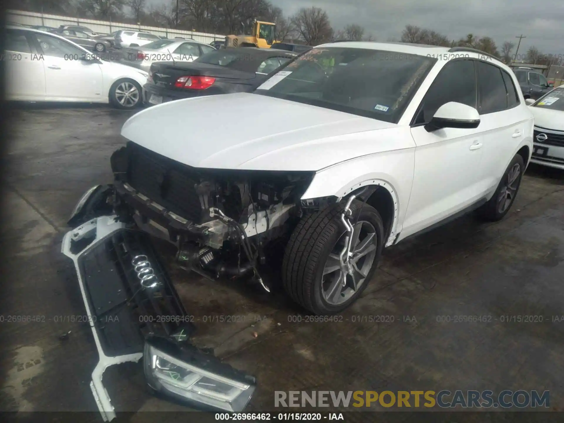 2 Photograph of a damaged car WA1BNAFY2K2060568 AUDI Q5 2019