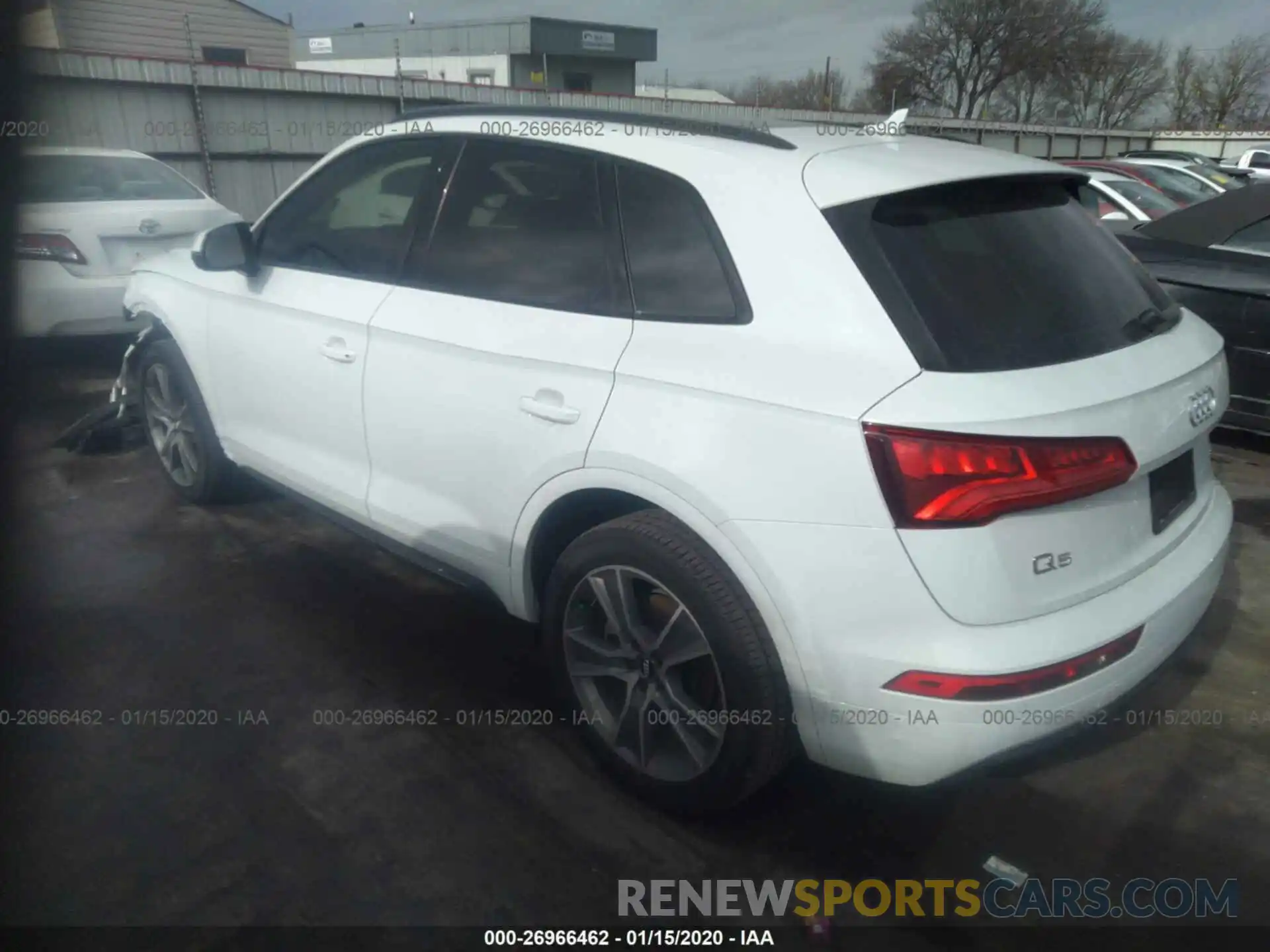 3 Фотография поврежденного автомобиля WA1BNAFY2K2060568 AUDI Q5 2019