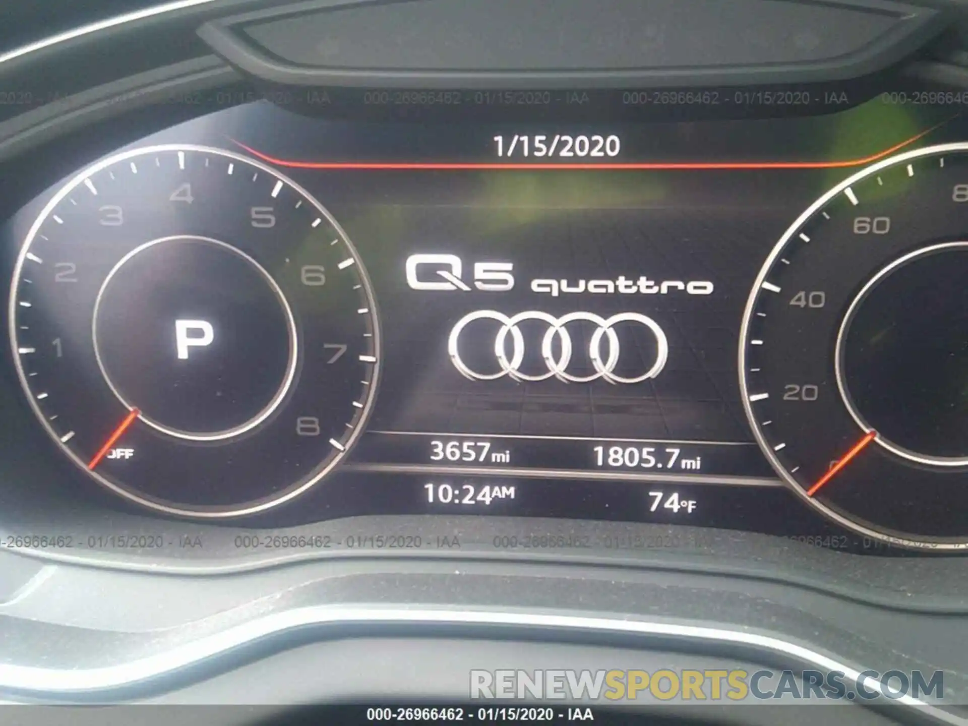 7 Фотография поврежденного автомобиля WA1BNAFY2K2060568 AUDI Q5 2019