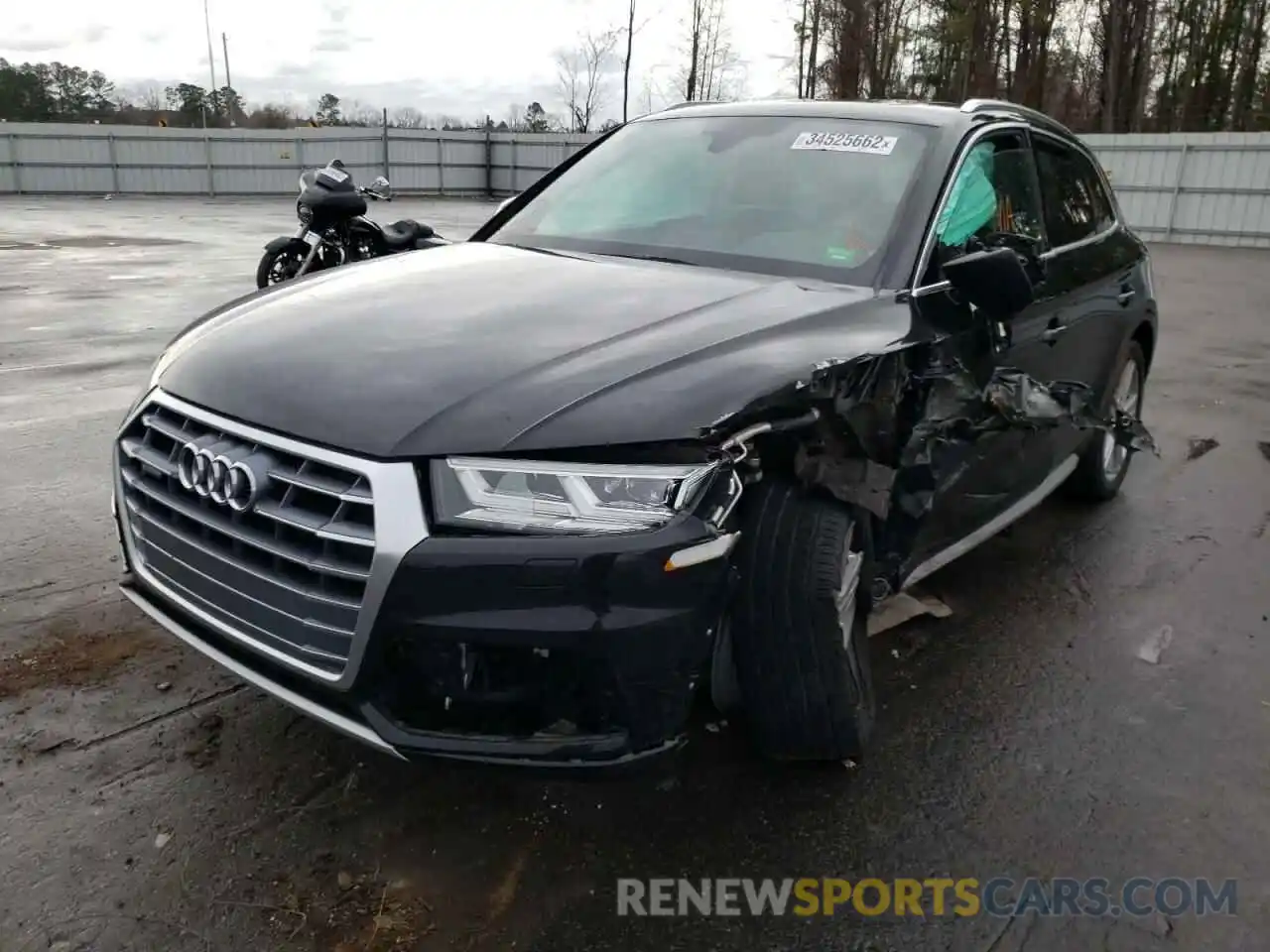 2 Фотография поврежденного автомобиля WA1BNAFY2K2062949 AUDI Q5 2019