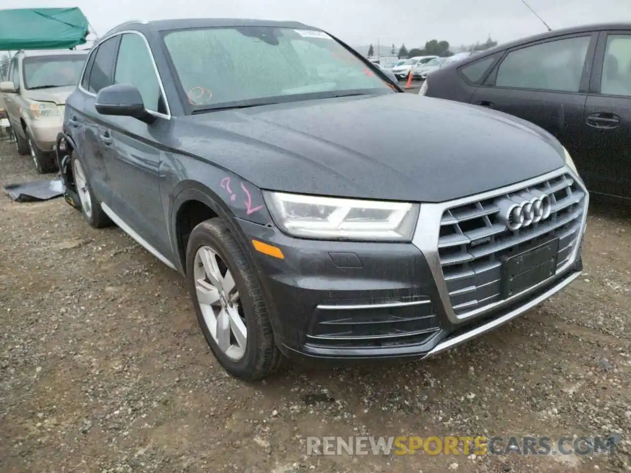 1 Photograph of a damaged car WA1BNAFY2K2064393 AUDI Q5 2019