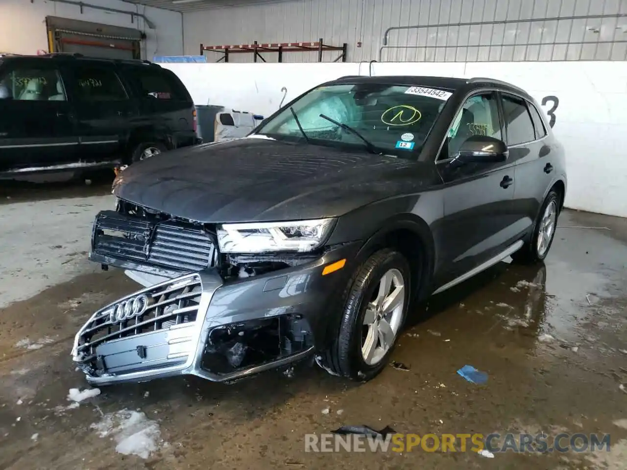 2 Фотография поврежденного автомобиля WA1BNAFY2K2070629 AUDI Q5 2019