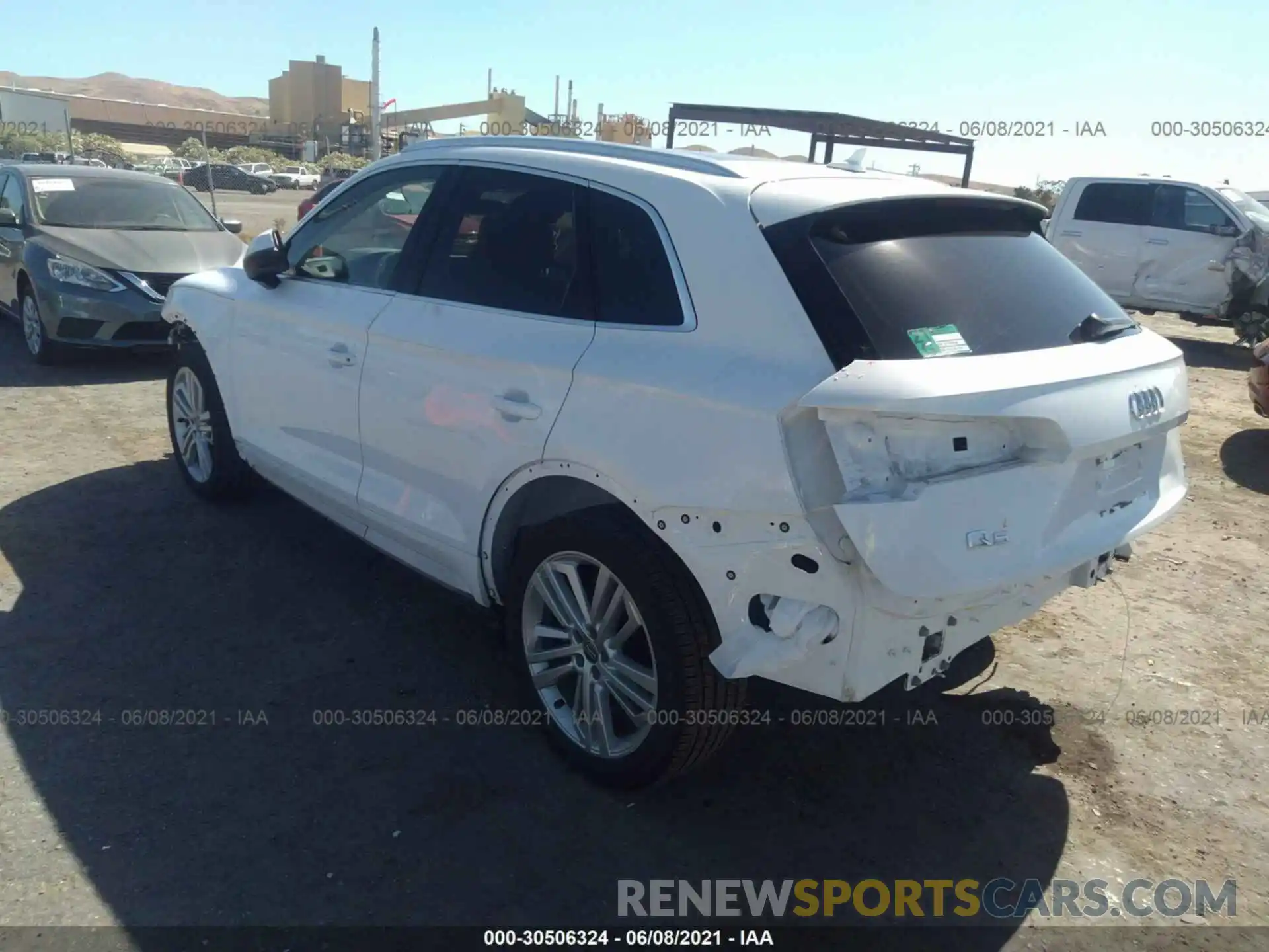 3 Фотография поврежденного автомобиля WA1BNAFY2K2072221 AUDI Q5 2019