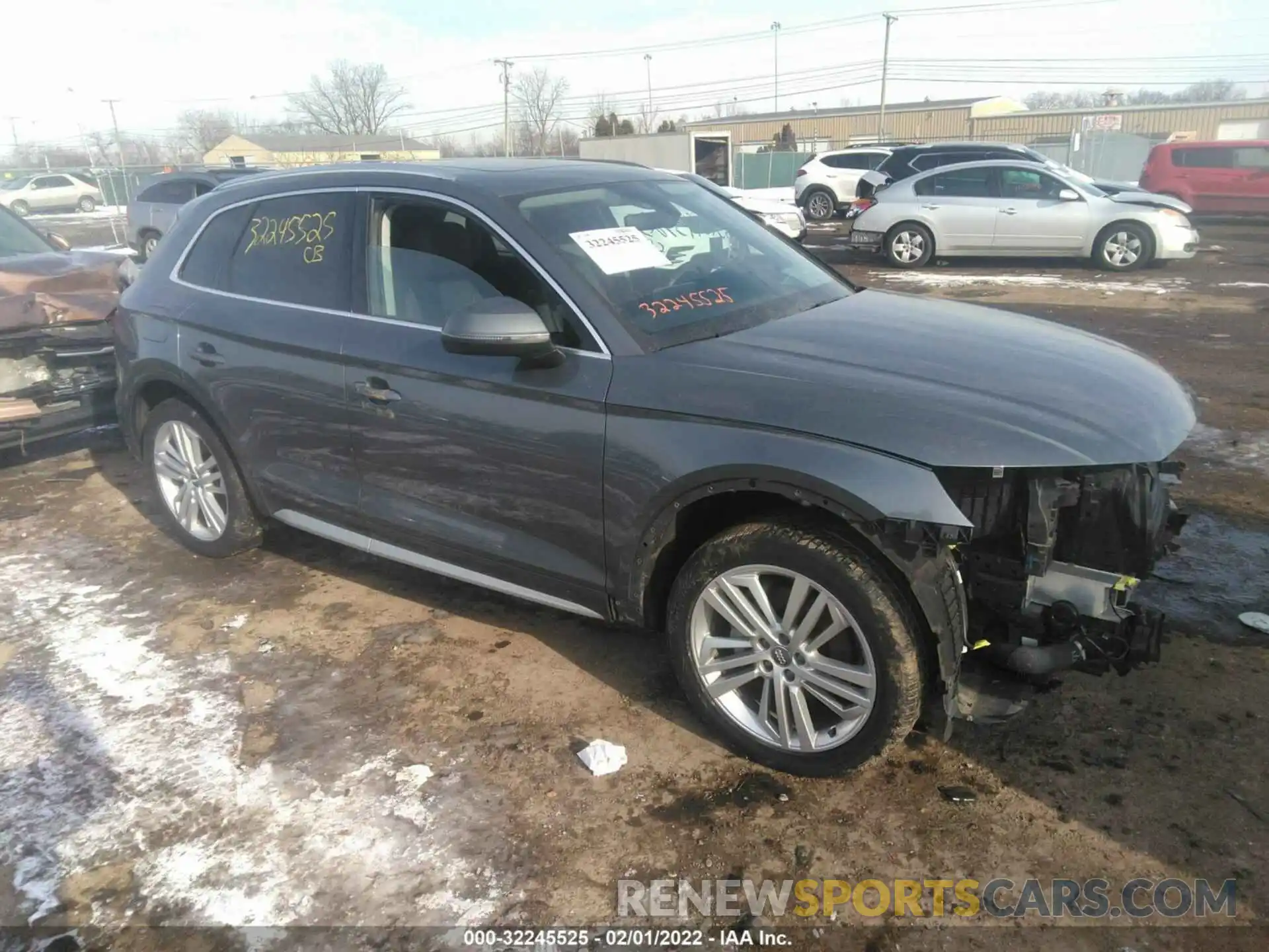 1 Фотография поврежденного автомобиля WA1BNAFY2K2074907 AUDI Q5 2019