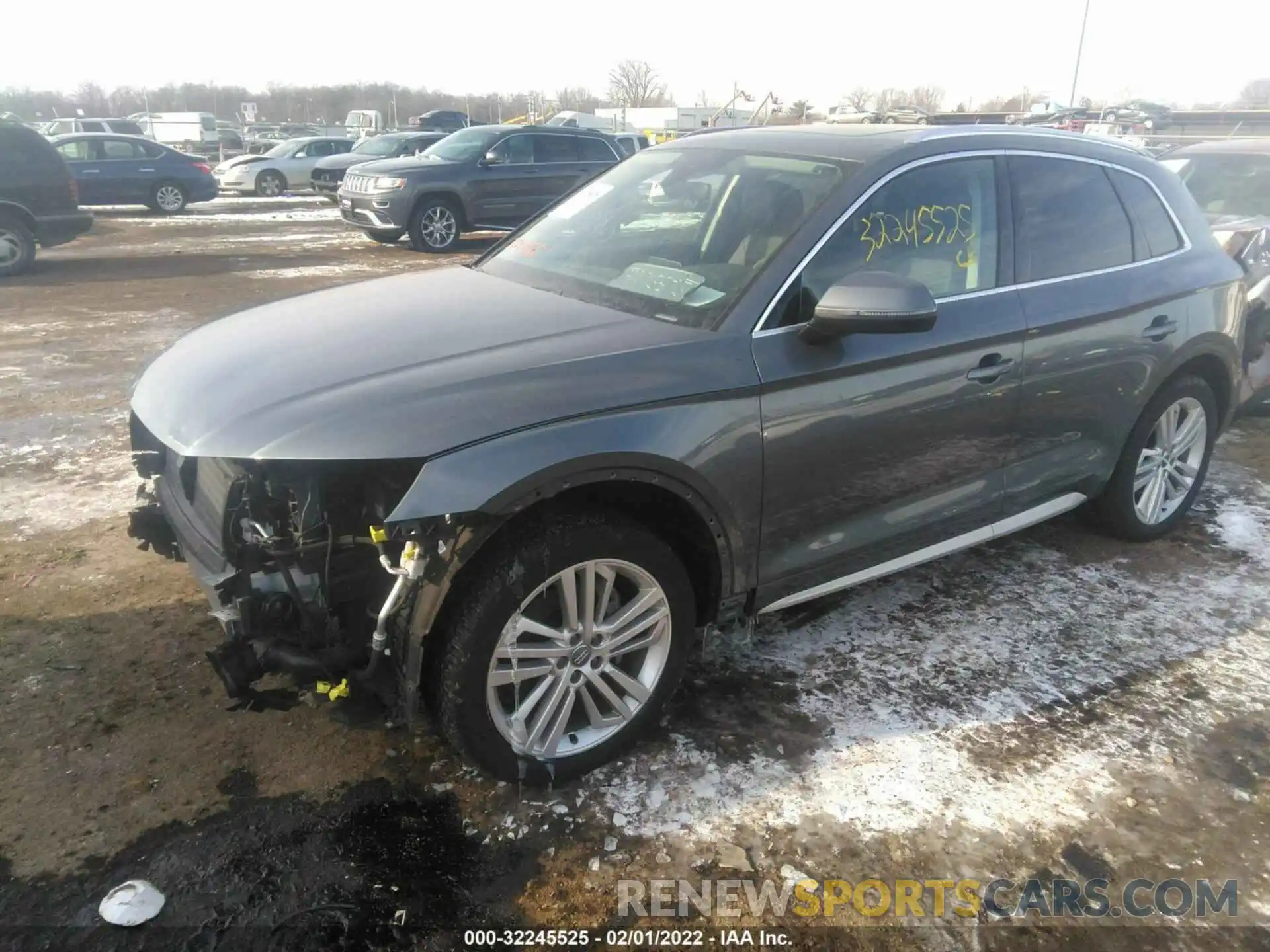 2 Photograph of a damaged car WA1BNAFY2K2074907 AUDI Q5 2019