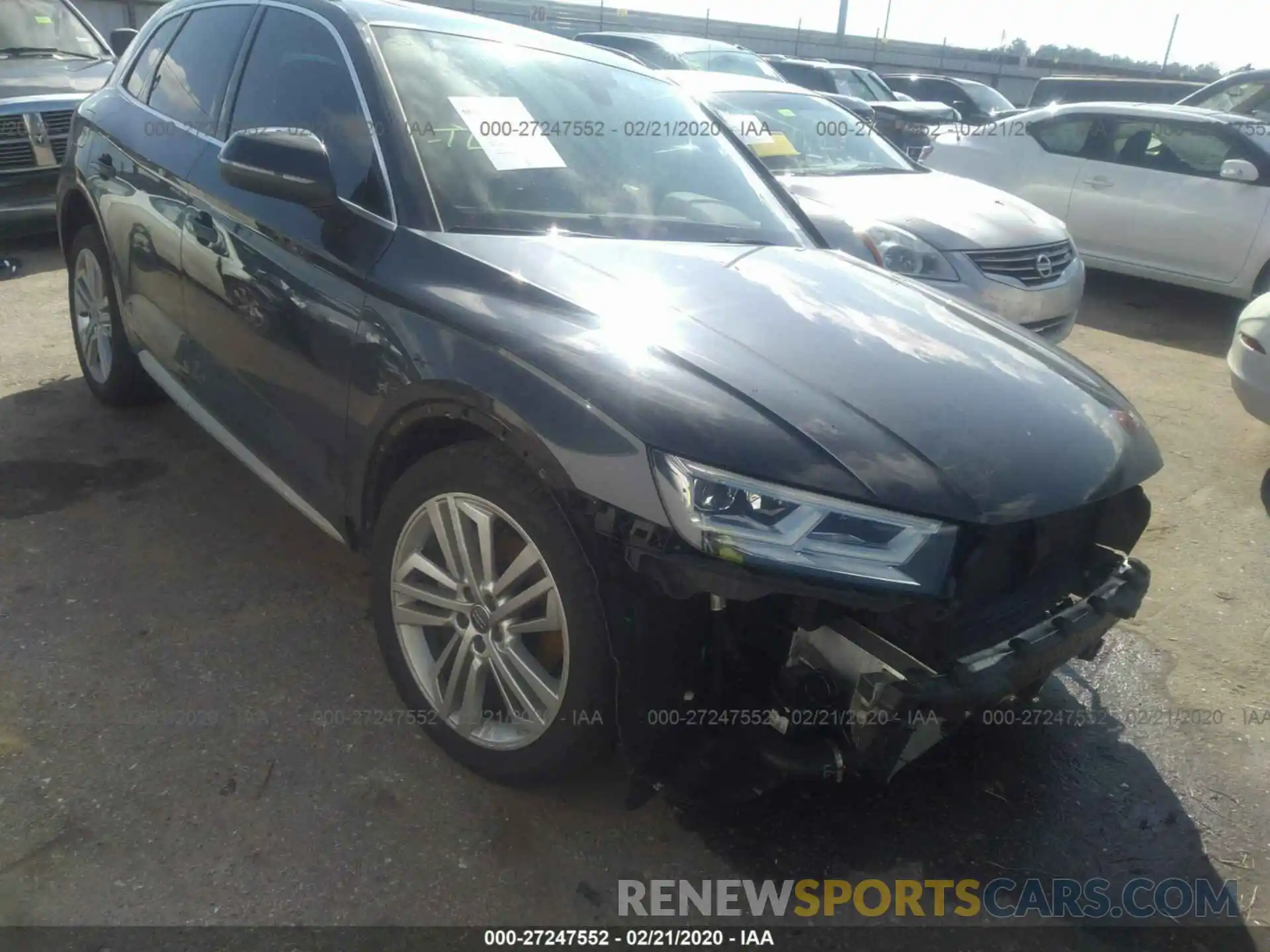 1 Photograph of a damaged car WA1BNAFY2K2079296 AUDI Q5 2019