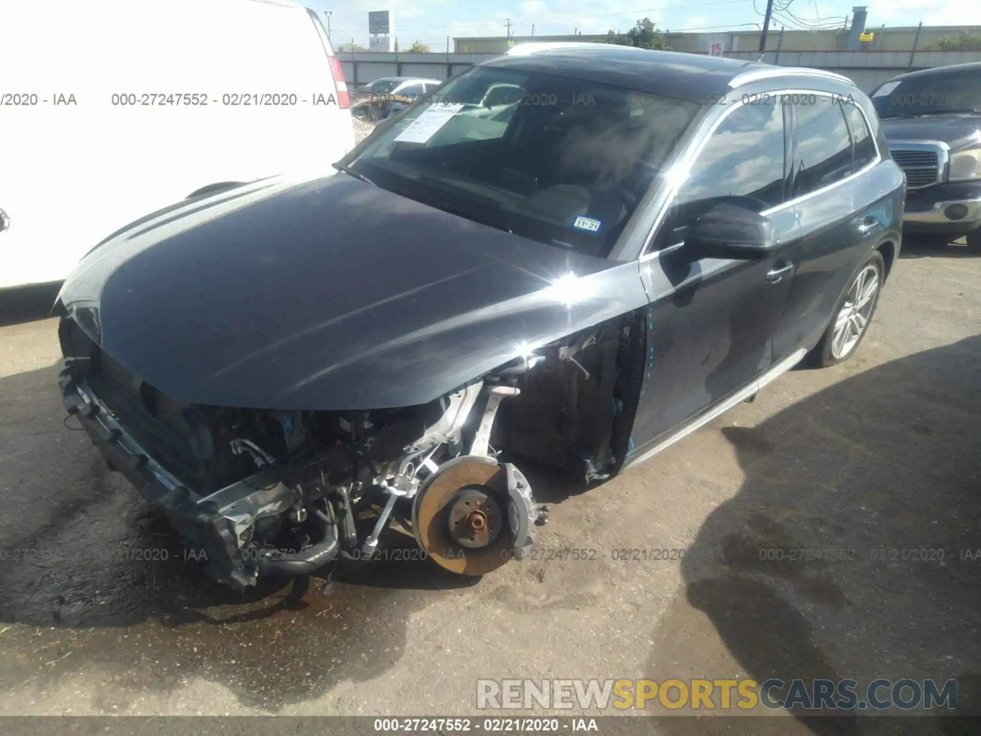 2 Photograph of a damaged car WA1BNAFY2K2079296 AUDI Q5 2019