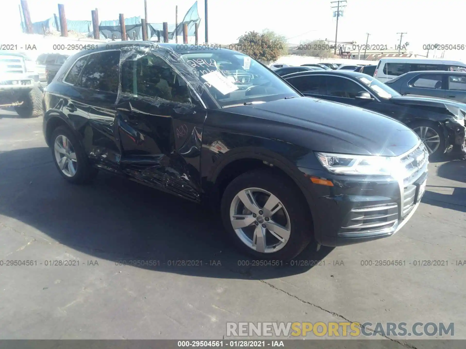 1 Photograph of a damaged car WA1BNAFY2K2081839 AUDI Q5 2019