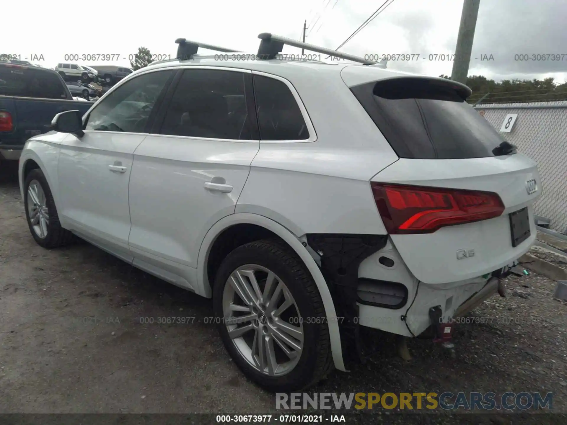 3 Фотография поврежденного автомобиля WA1BNAFY2K2084014 AUDI Q5 2019