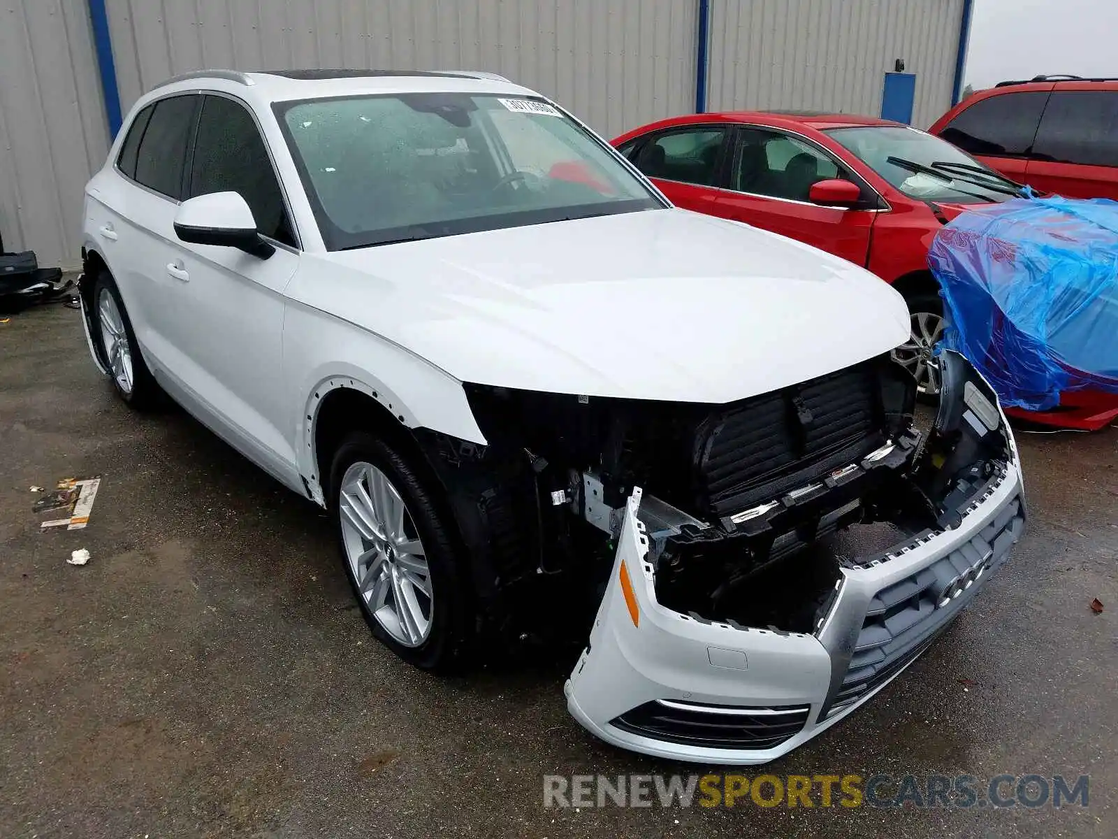 1 Photograph of a damaged car WA1BNAFY2K2091402 AUDI Q5 2019