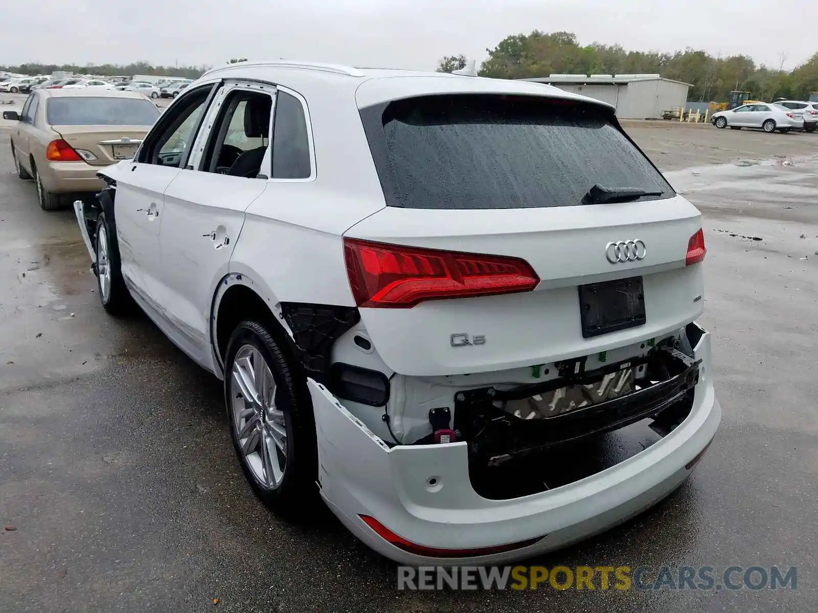 3 Фотография поврежденного автомобиля WA1BNAFY2K2091402 AUDI Q5 2019