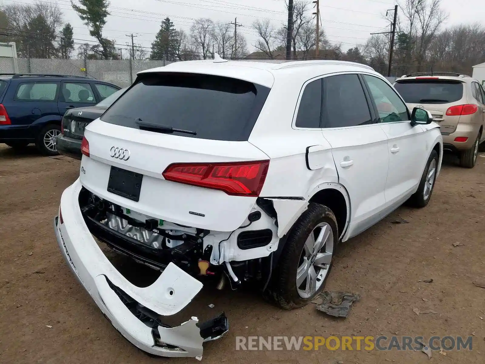 4 Фотография поврежденного автомобиля WA1BNAFY2K2097944 AUDI Q5 2019