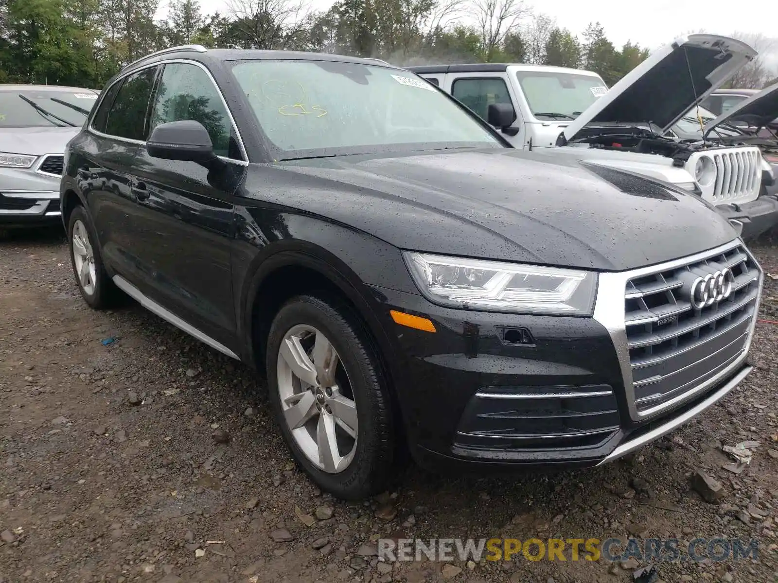 1 Фотография поврежденного автомобиля WA1BNAFY2K2099712 AUDI Q5 2019