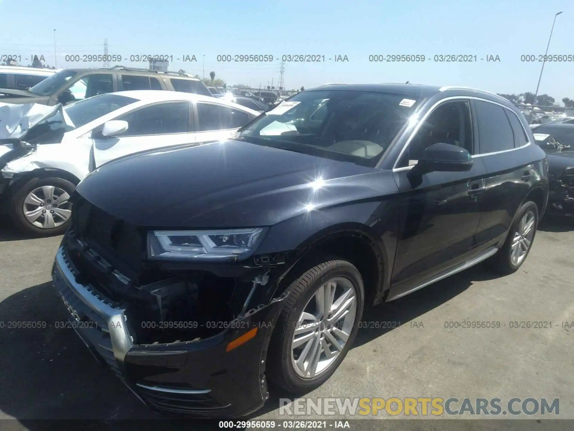 2 Photograph of a damaged car WA1BNAFY2K2102267 AUDI Q5 2019