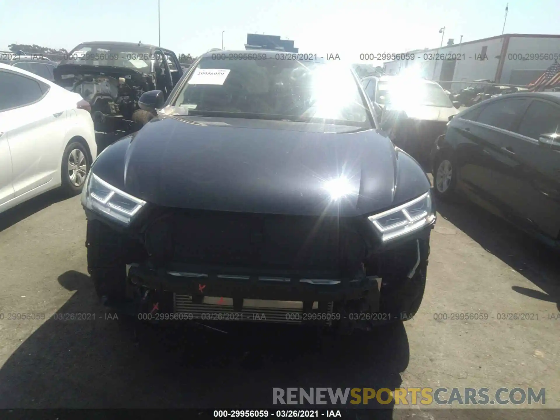 6 Фотография поврежденного автомобиля WA1BNAFY2K2102267 AUDI Q5 2019